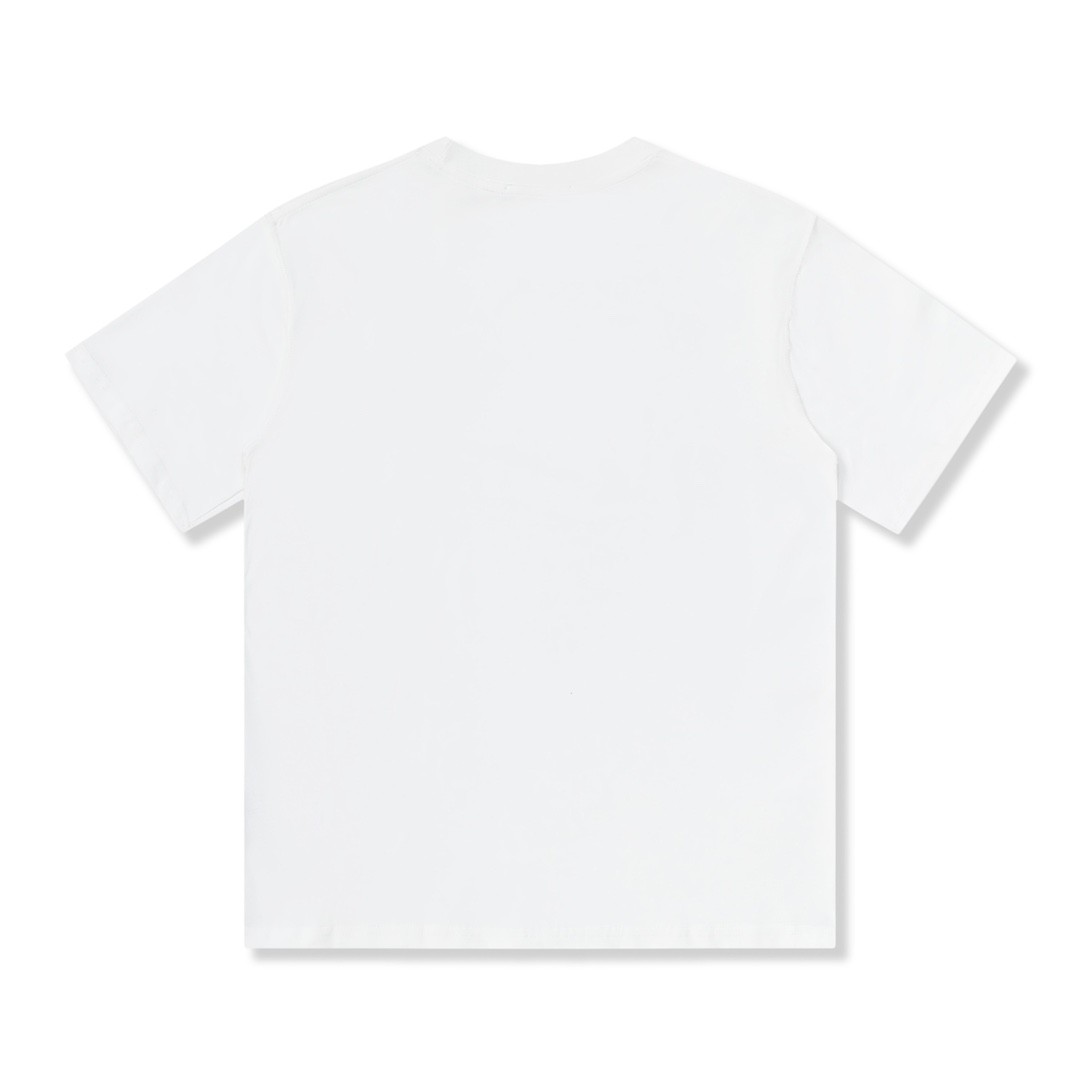 「#1517」Balenciaga 23Ss Drill Print Hound Design t-shirt - Image 2