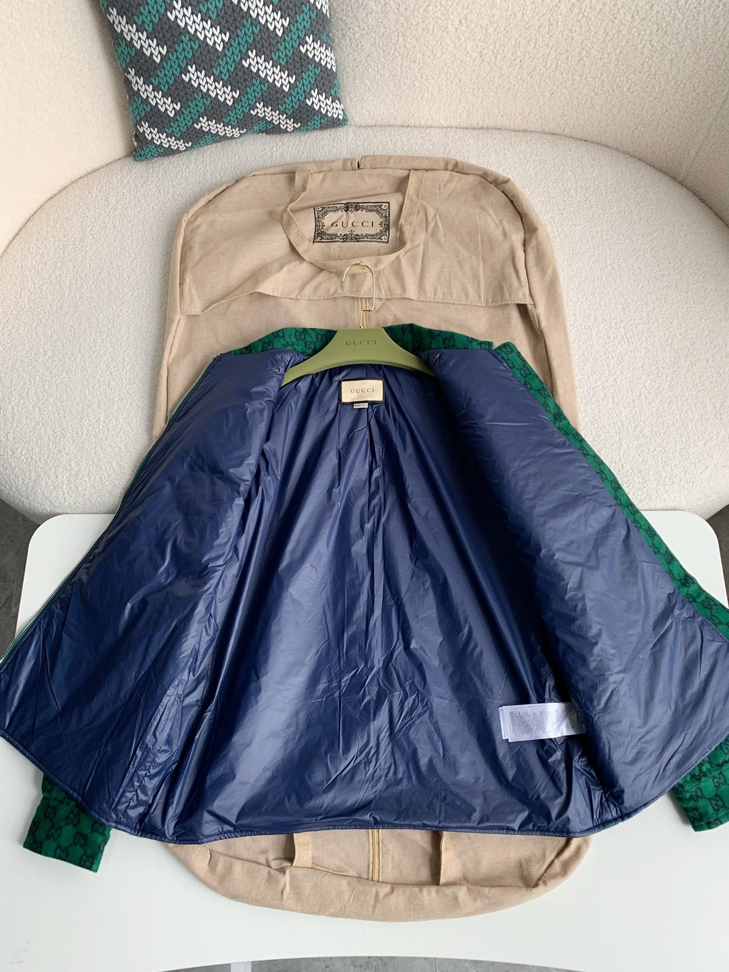「#1560」Gucci Cristiano Ronaldo Same Style Jacket - Image 4