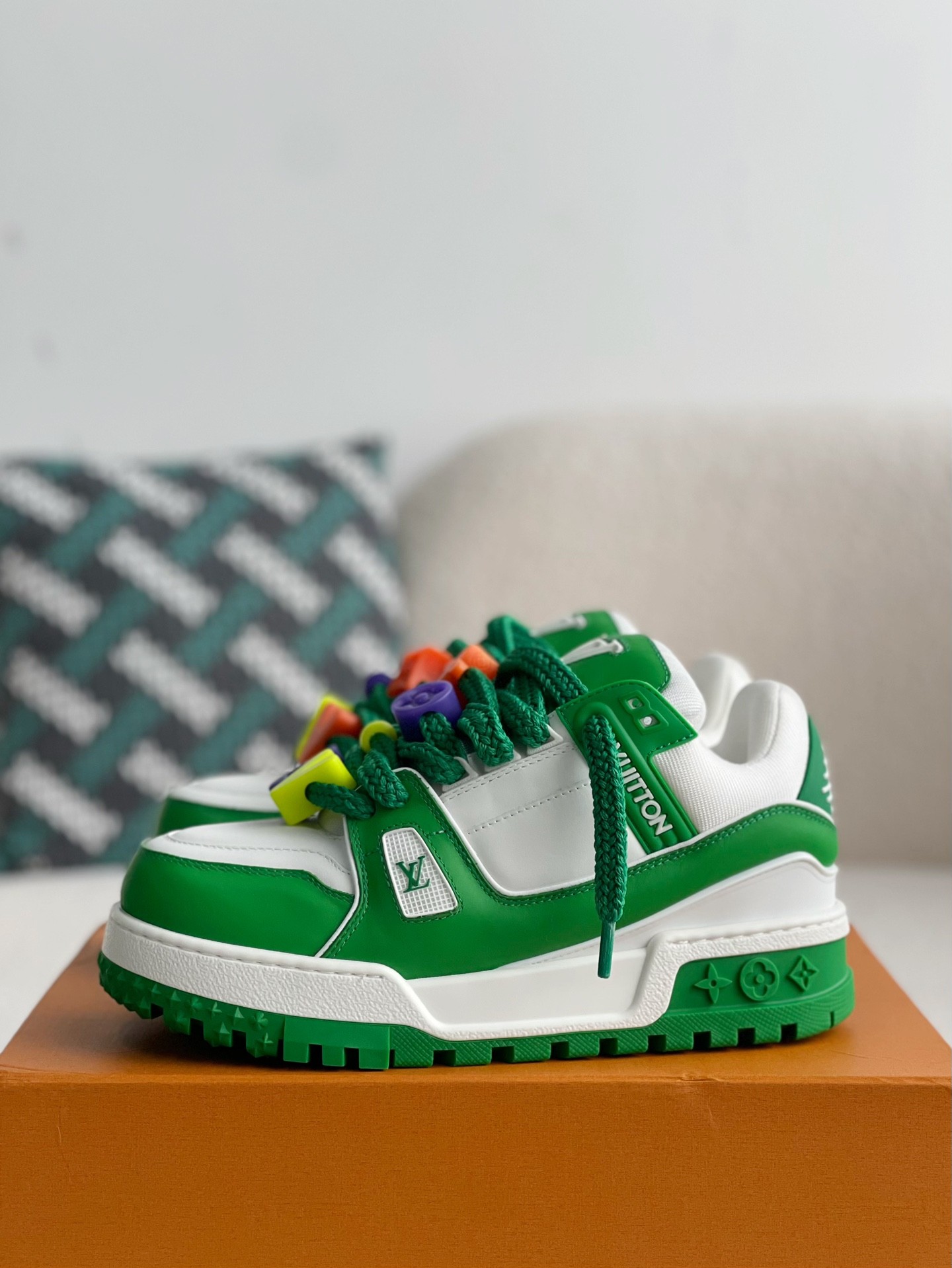 「#1562」LOUIS VUITTON TRAINER 2023Show style Sneakers