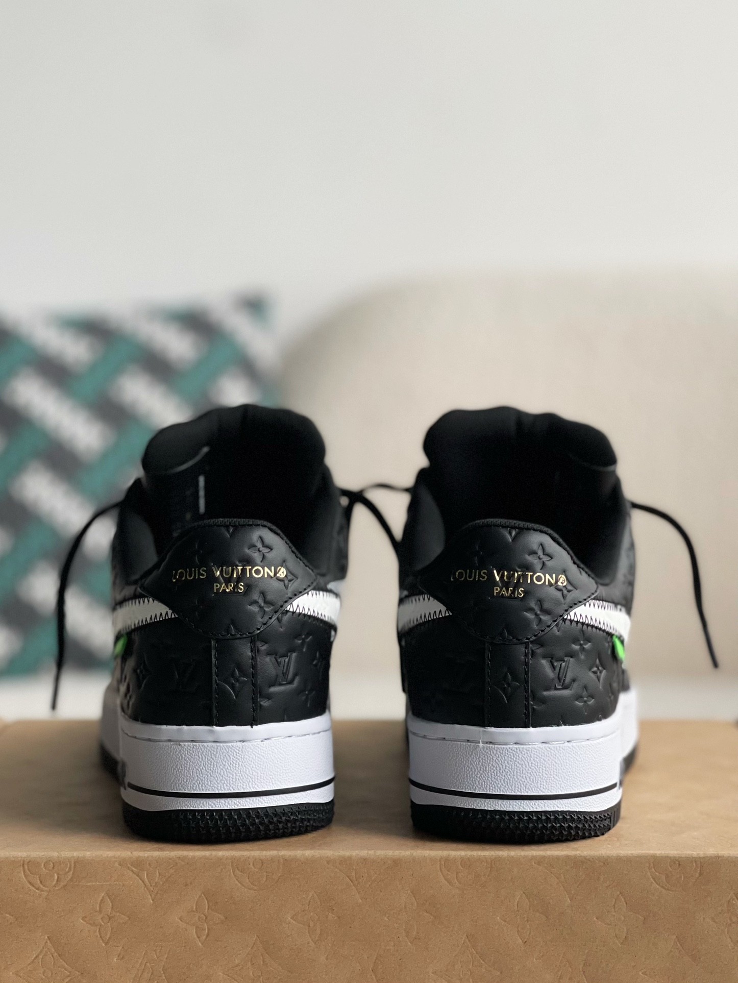 「#1566」Nike x Louis Vuitton Trainers Sneakers - Image 3