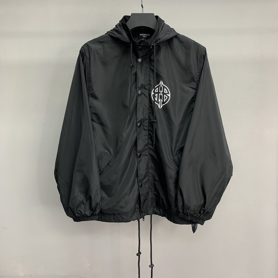 「#1583」Balenciaga BLCG Tower Night View waterproof jacket