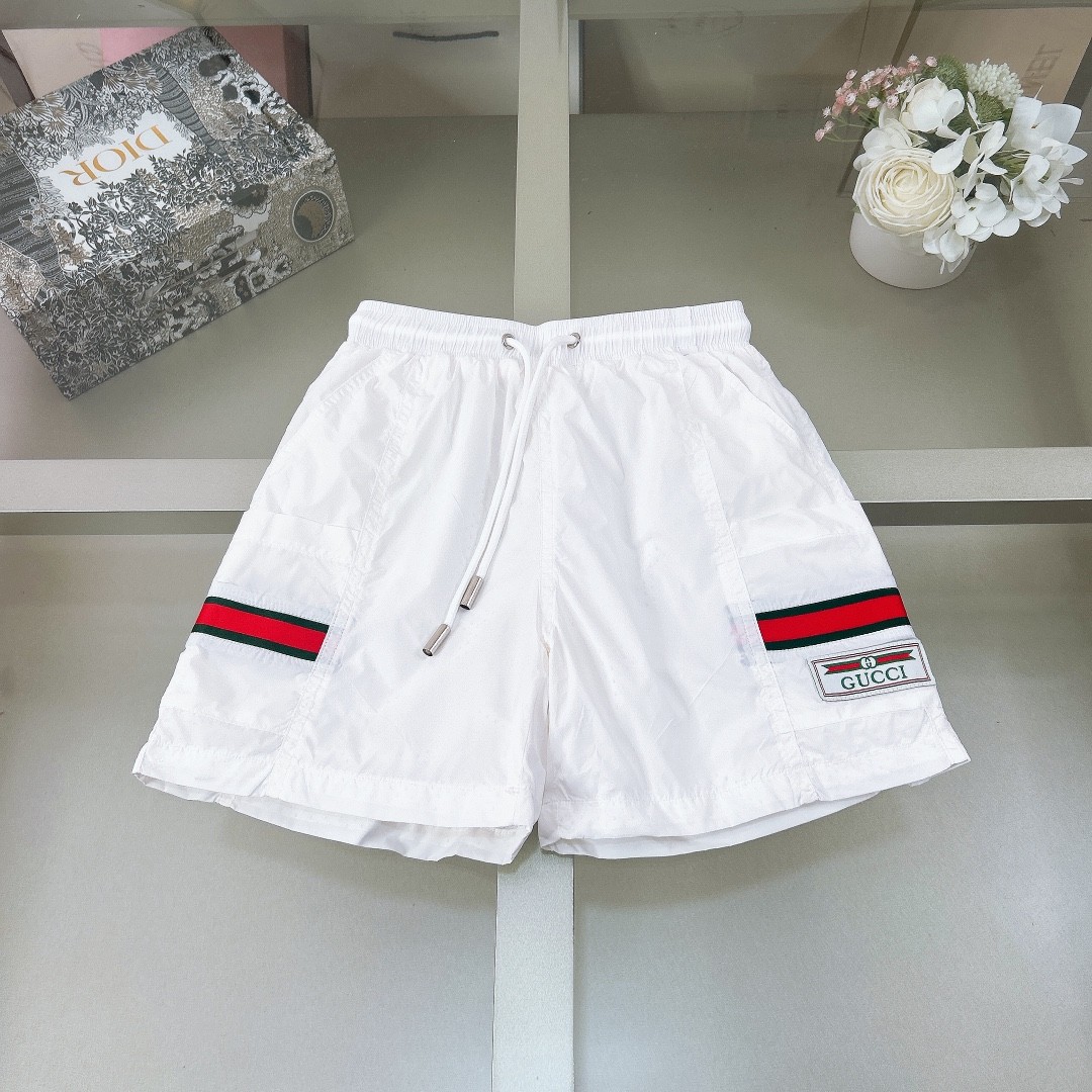 「#1588」Gucci2024/SS new logo printed T-shirt suit - Image 4