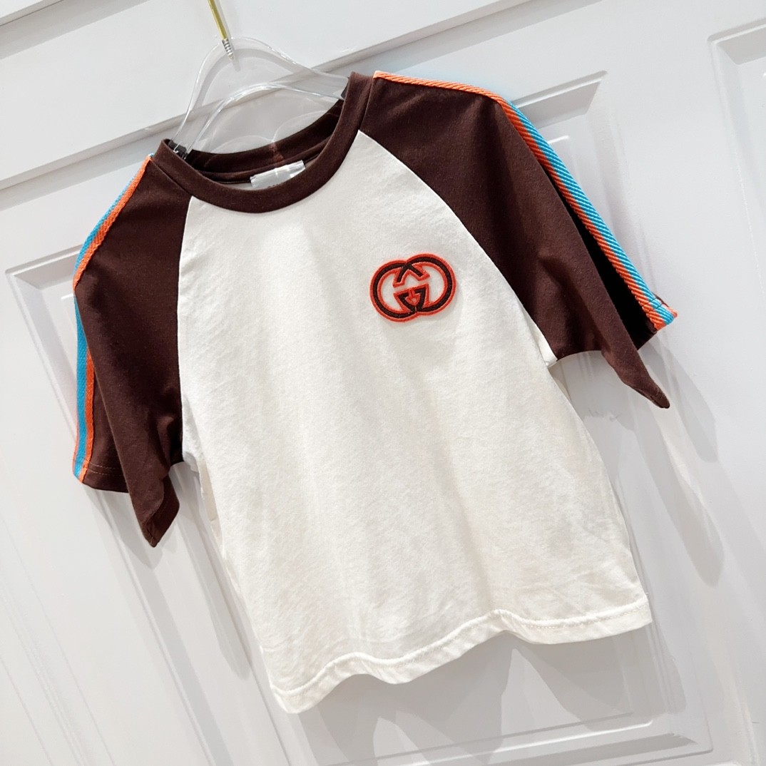 「#1600」Gucci 2024/SS new logo printed T-shirt suit - Image 7