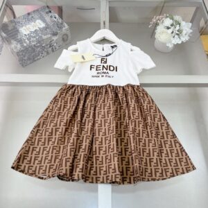 「#1601」Fendi 2024 new girls skirt suit