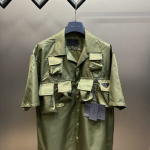 「#1627」Prada battlefield functional style short sleeved