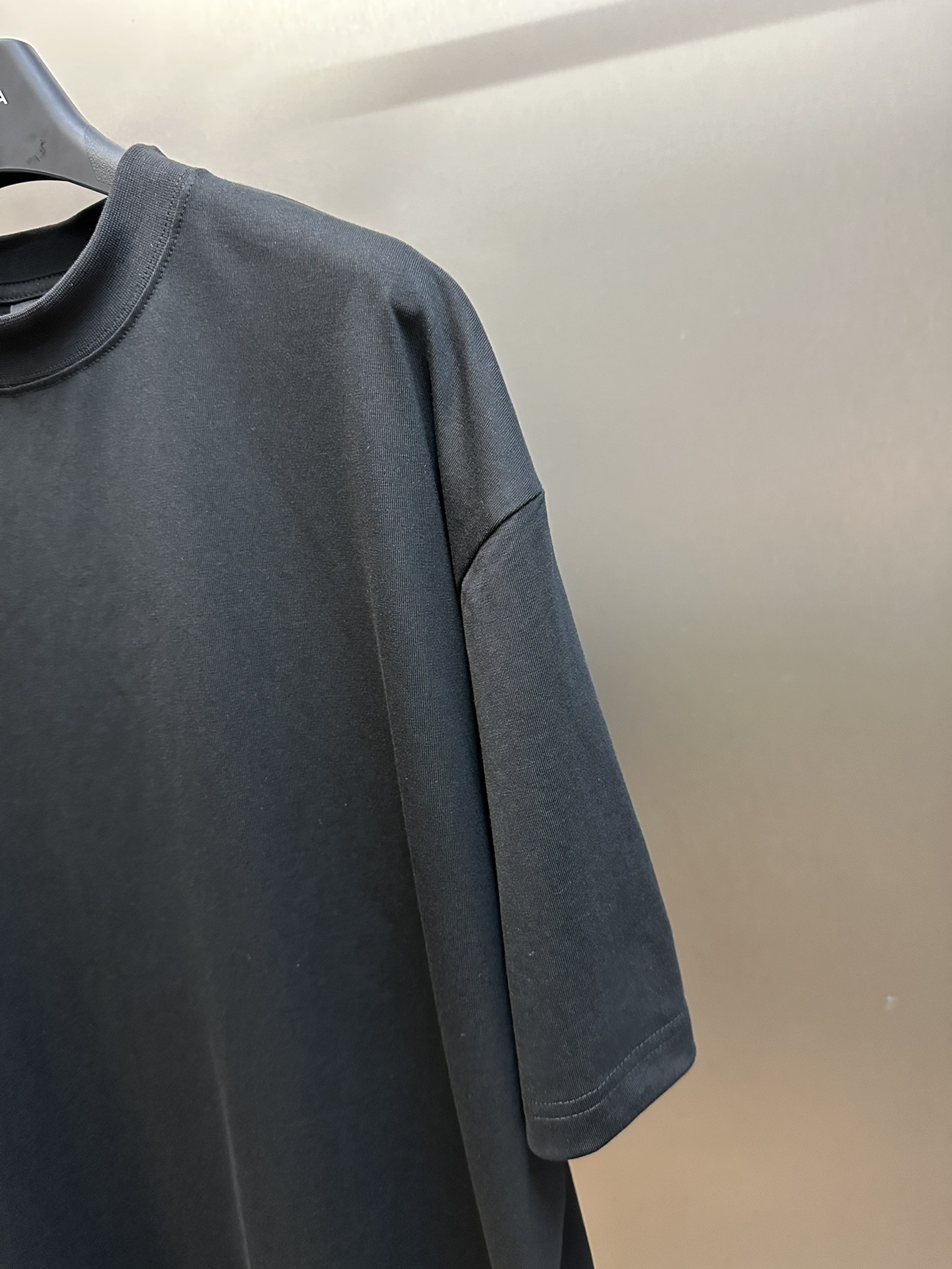 「#1629」Balenciaga double back embroidered short sleeves - Image 3