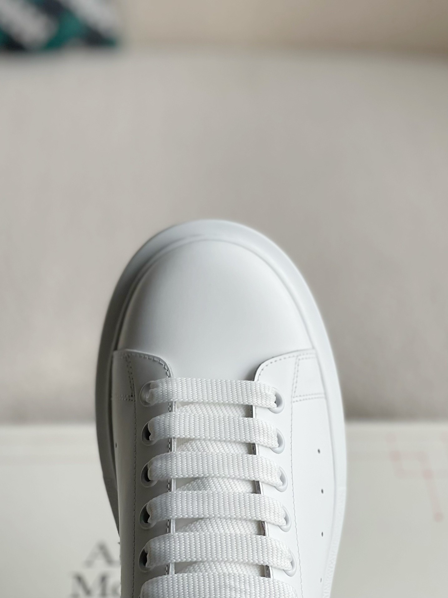 「#1645」Alexander McQueen MQ Jelly Dark Blue Tail Sneakers - Image 9