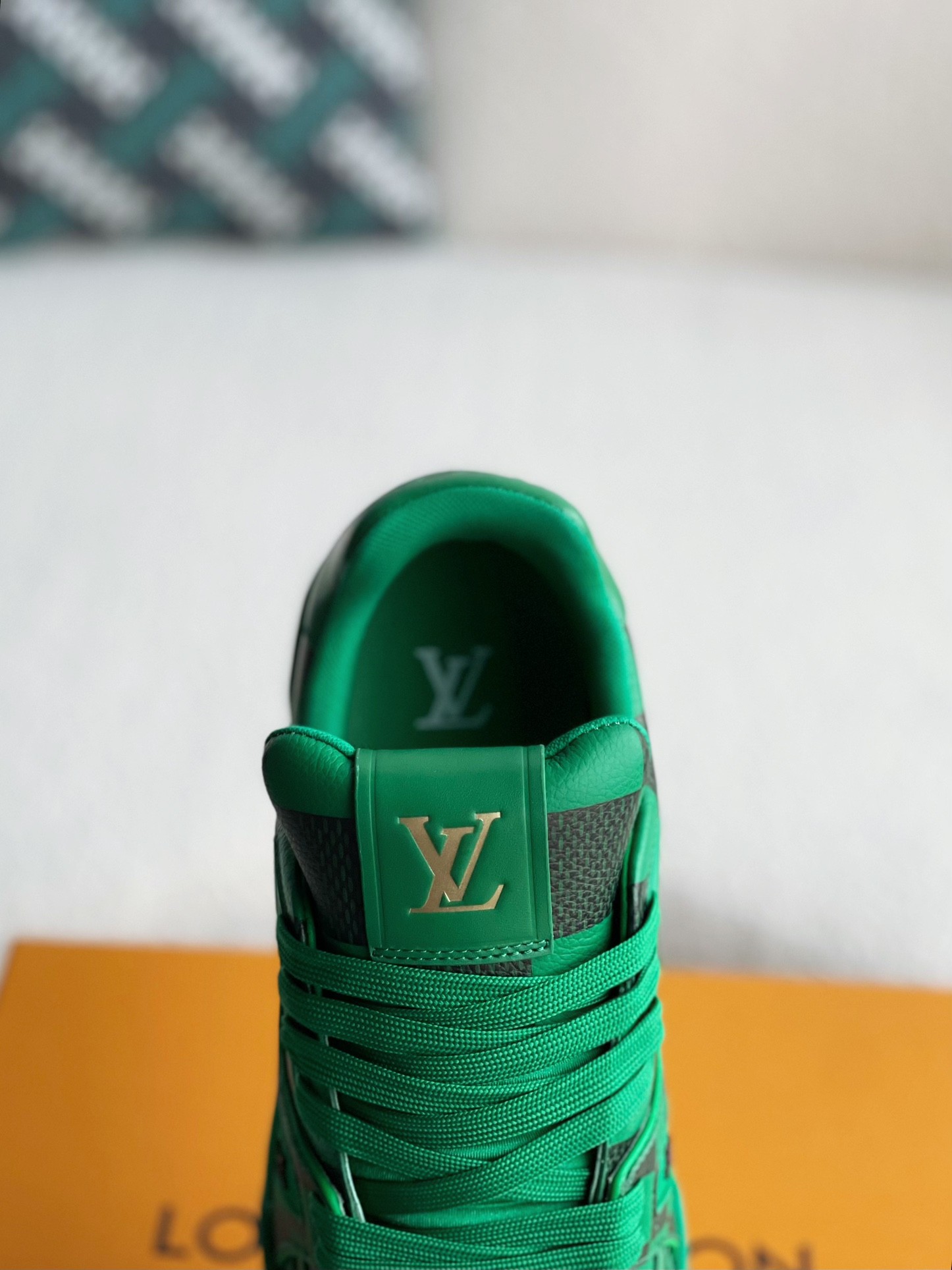 「#1663」LOUIS VUITTON TRAINER MAXI SNEAKERS - Image 8