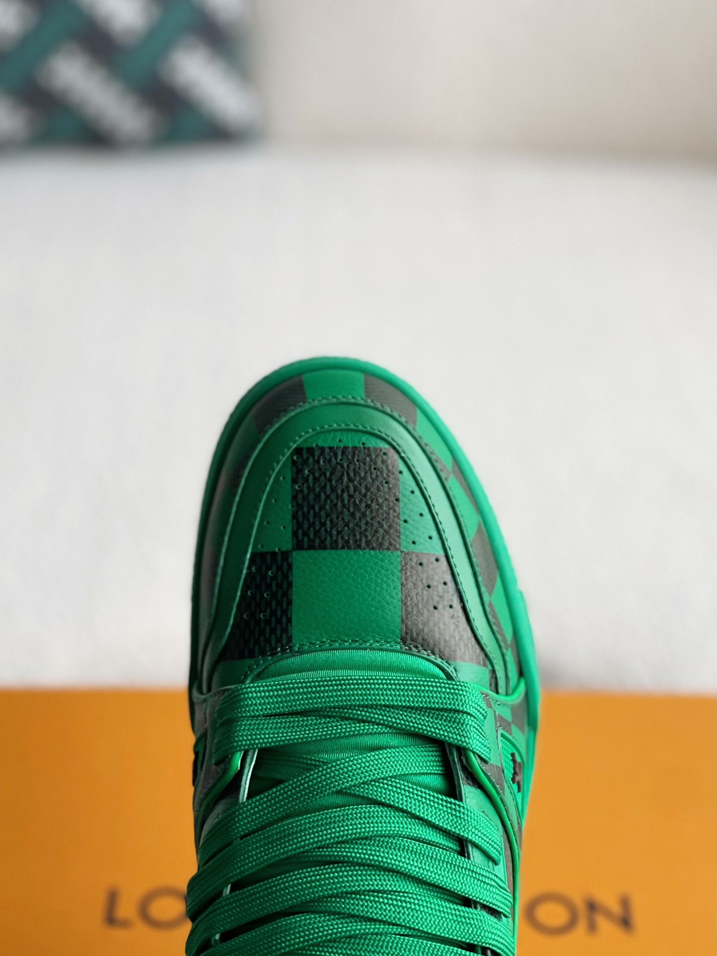 「#1663」LOUIS VUITTON TRAINER MAXI SNEAKERS - Image 9