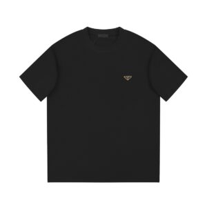 「#1681」Prada new classic metal logo t-shirt spring summer 2024