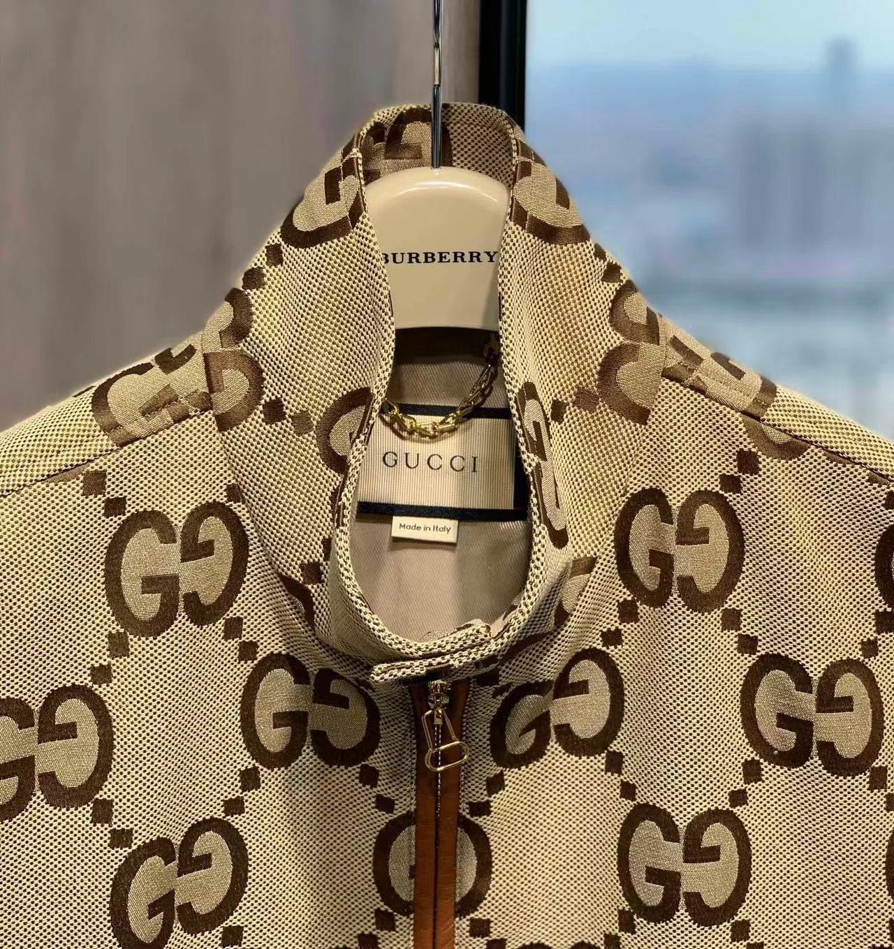 「#1684」Gucci Cristiano Ronaldo Same Style Jacket - Image 4
