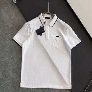 「#1717」Prada New Men’s polo shirts for spring/summer 2024