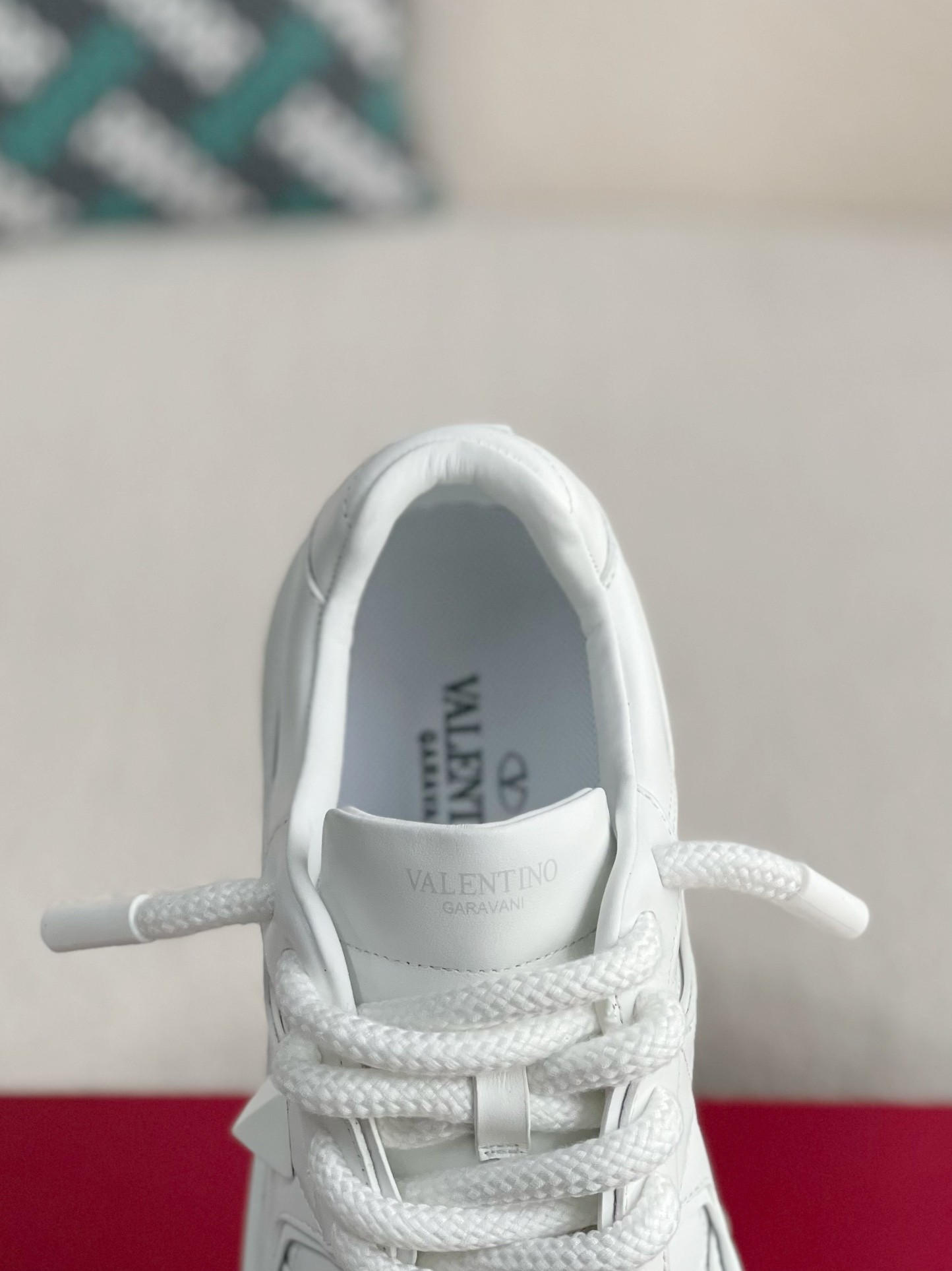 「#349」Valentino one stud sneakers - Image 8