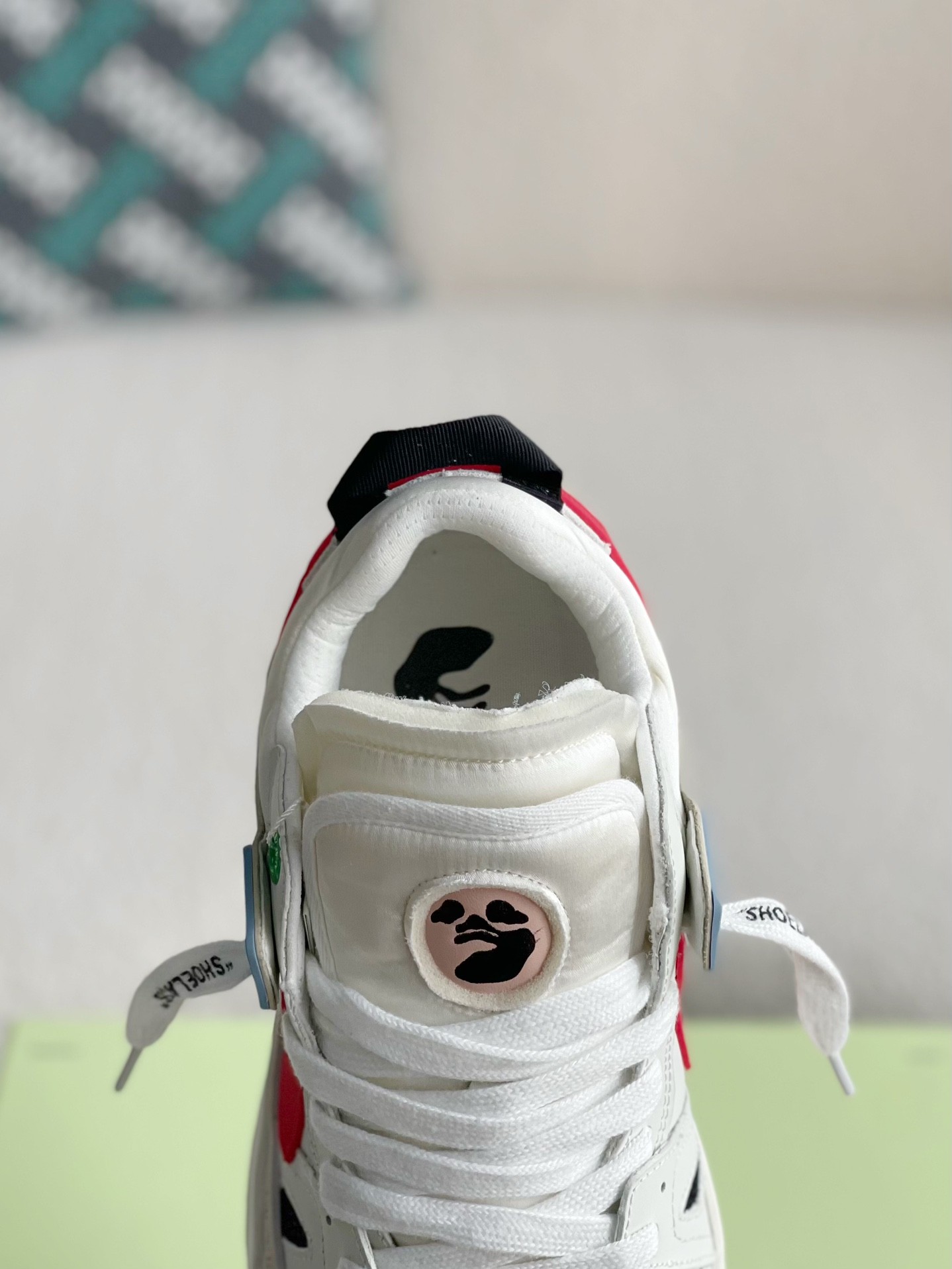 「#1752」Off-White Out-Off-Office Leather sneakers - Image 8