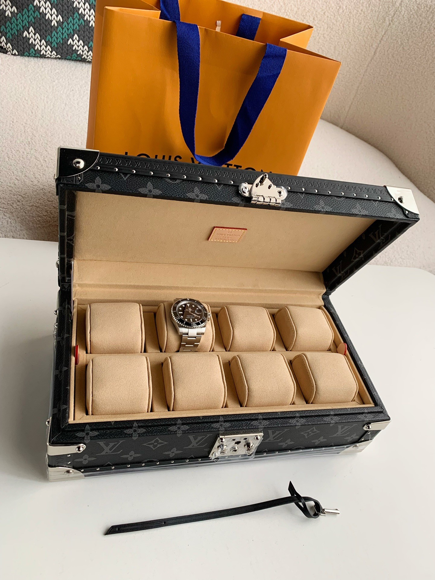 「#1461」Louis Vuitton Watch Storage Box Size:34*18*11cm