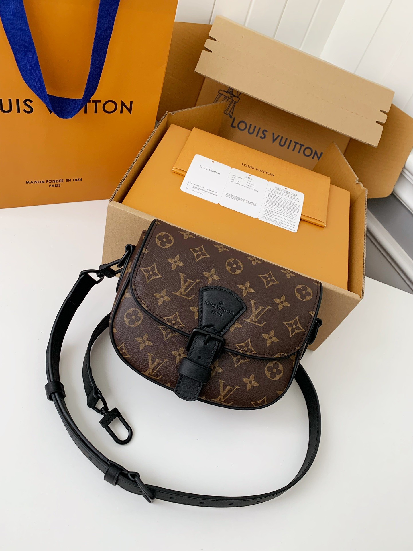 「#1866」Louis Vuitton New season Montsouris Small Messenger Bag M47060 Size:20*17*7cm - Image 2