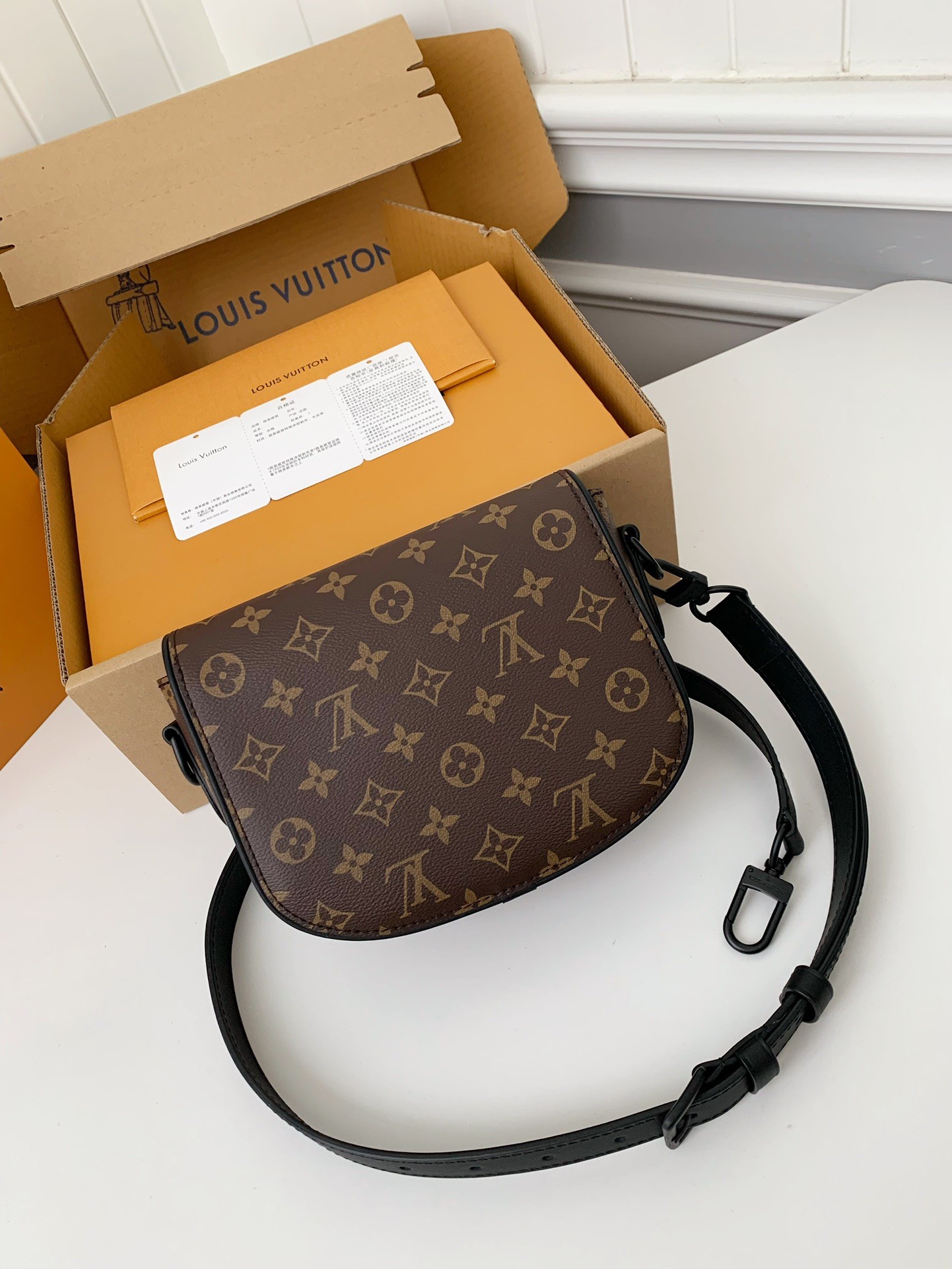 「#1866」Louis Vuitton New season Montsouris Small Messenger Bag M47060 Size:20*17*7cm - Image 7