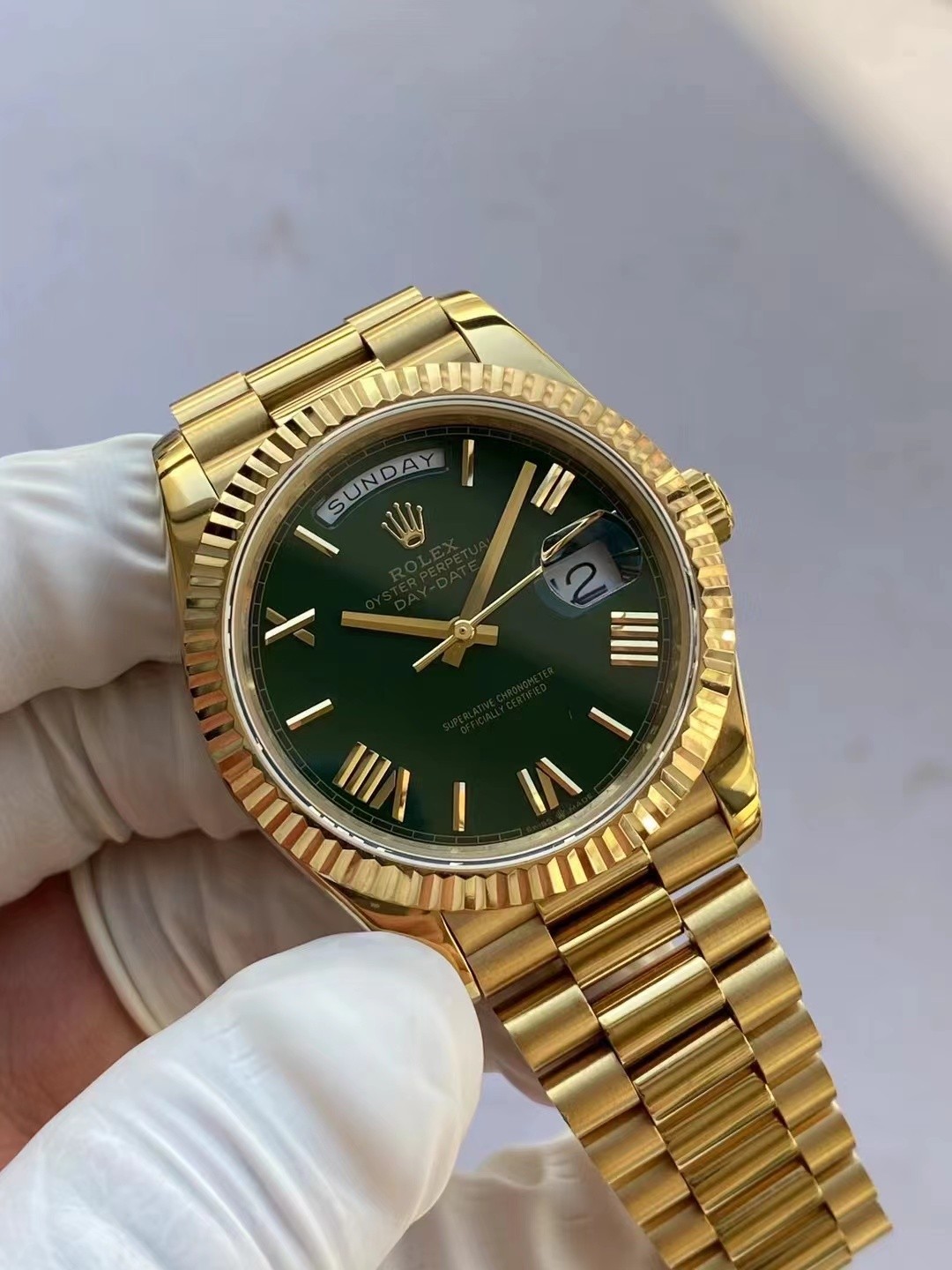 「#1904」Rolex Week calendar series wristwatch 41mm - Image 4