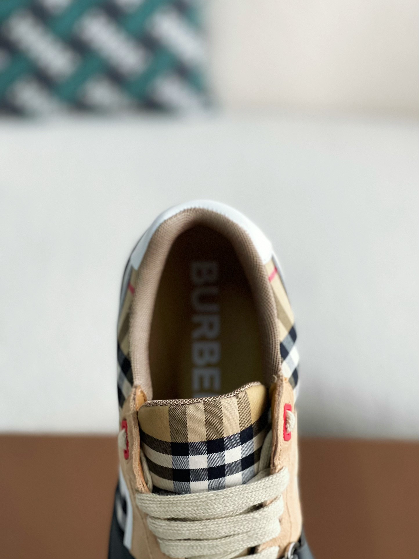 「#1976」Burberry Low cut casual sports shoes - Image 8