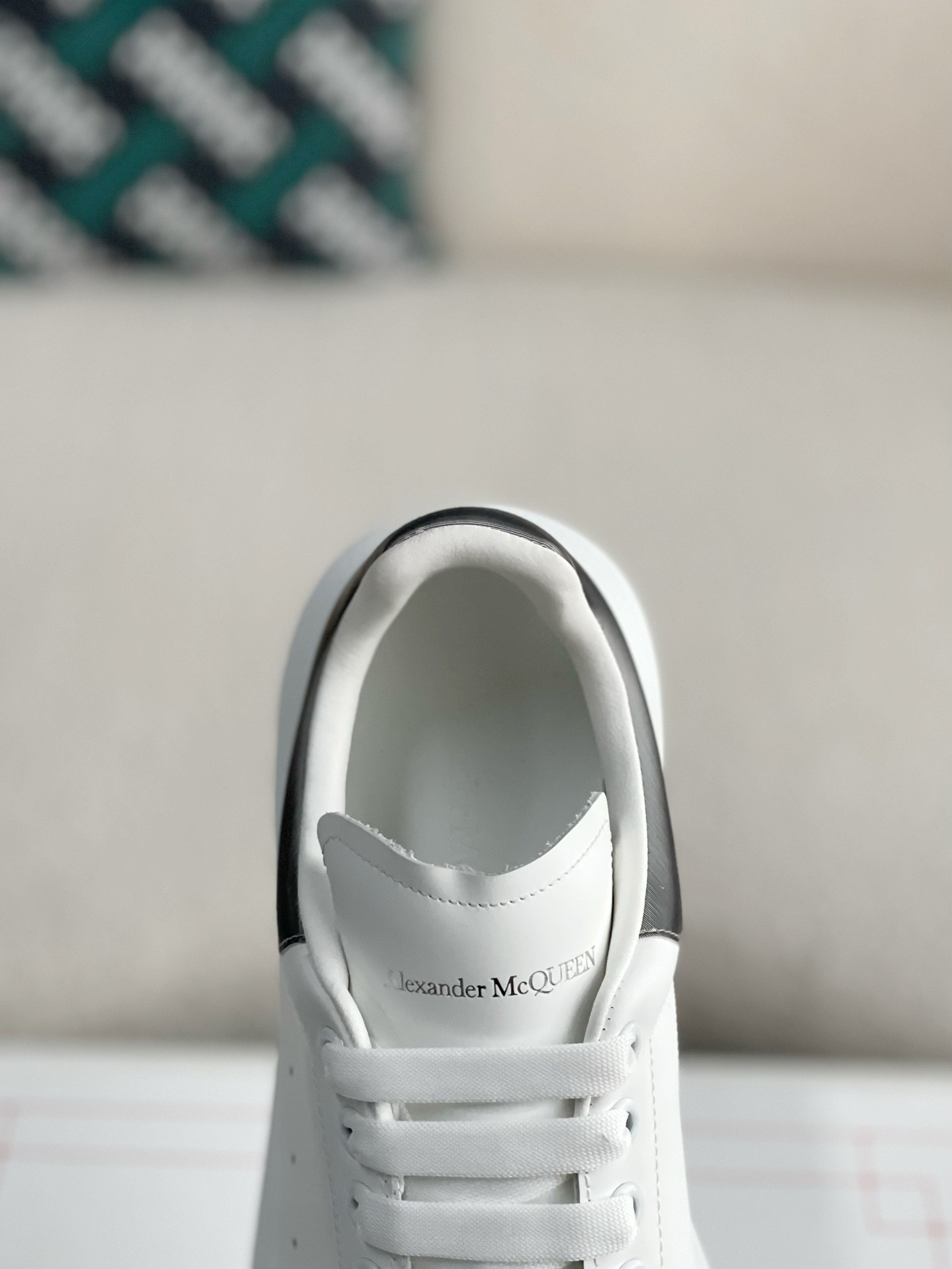 「#1997」Alexander McQueen MQ Jelly Dark Blue Tail Sneakers - Image 8
