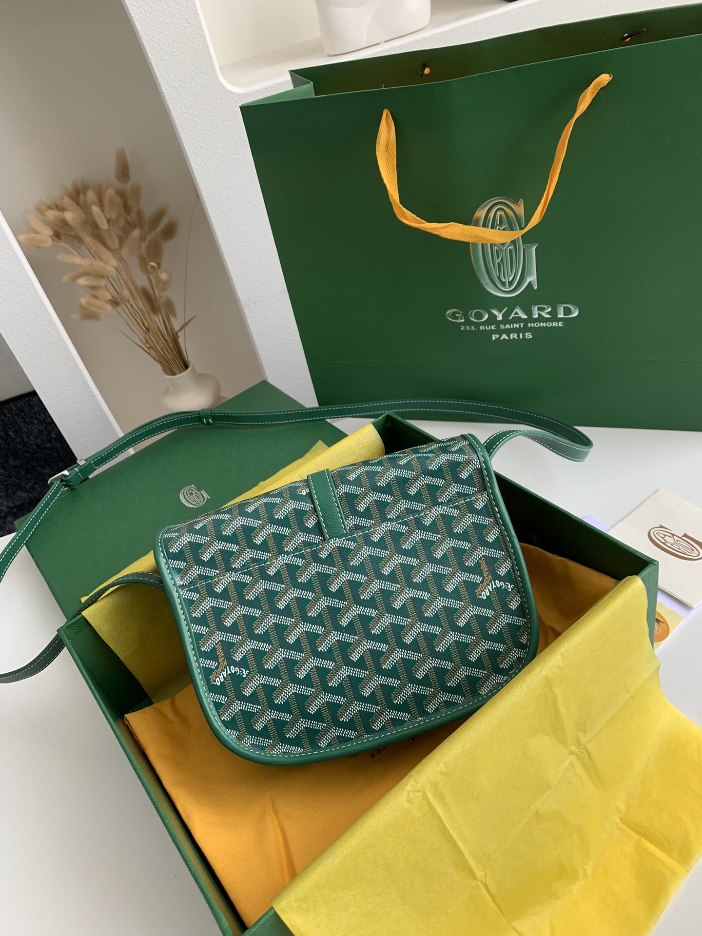 「#1998」Goyard Belvédère bag Top Quality Size:21.5*16*6cm - Image 9