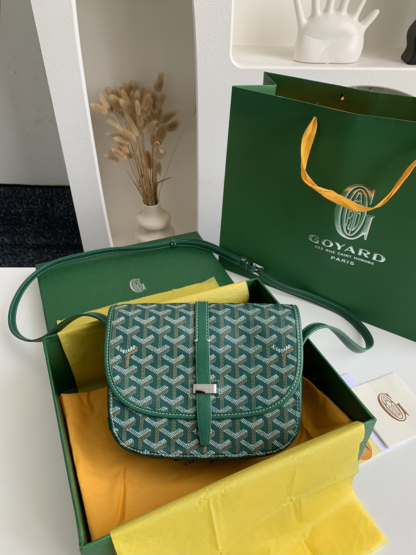 「#1998」Goyard Belvédère bag Top Quality Size:21.5*16*6cm