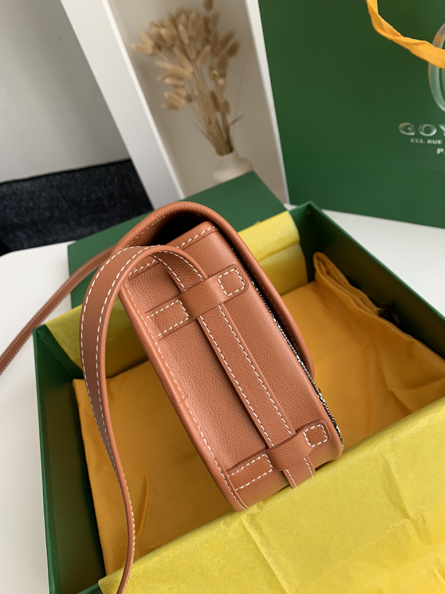 「#2002」Goyard Belvédère bag Top Quality Size:21.5*16*6cm - Image 6