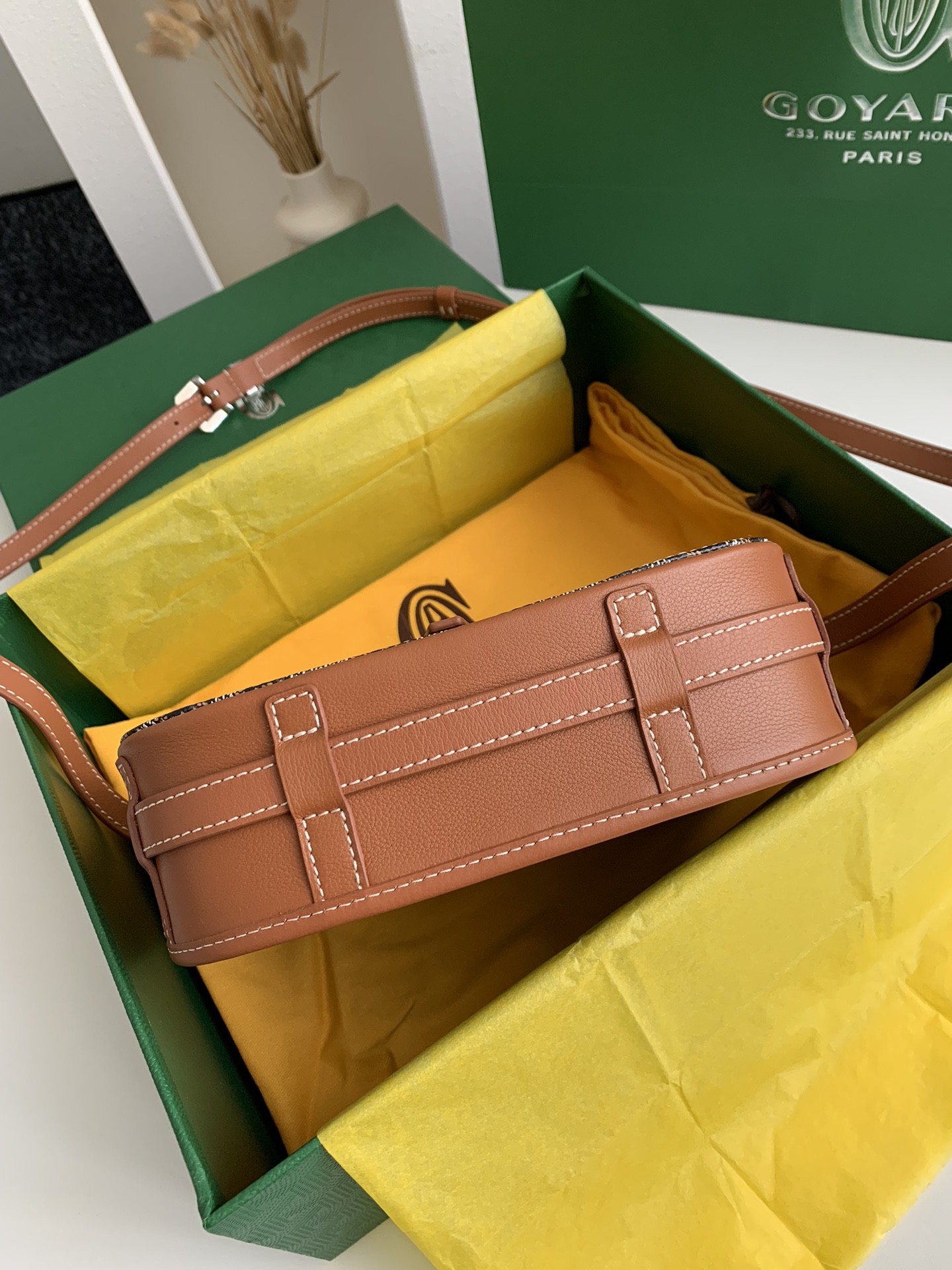 「#2002」Goyard Belvédère bag Top Quality Size:21.5*16*6cm - Image 8