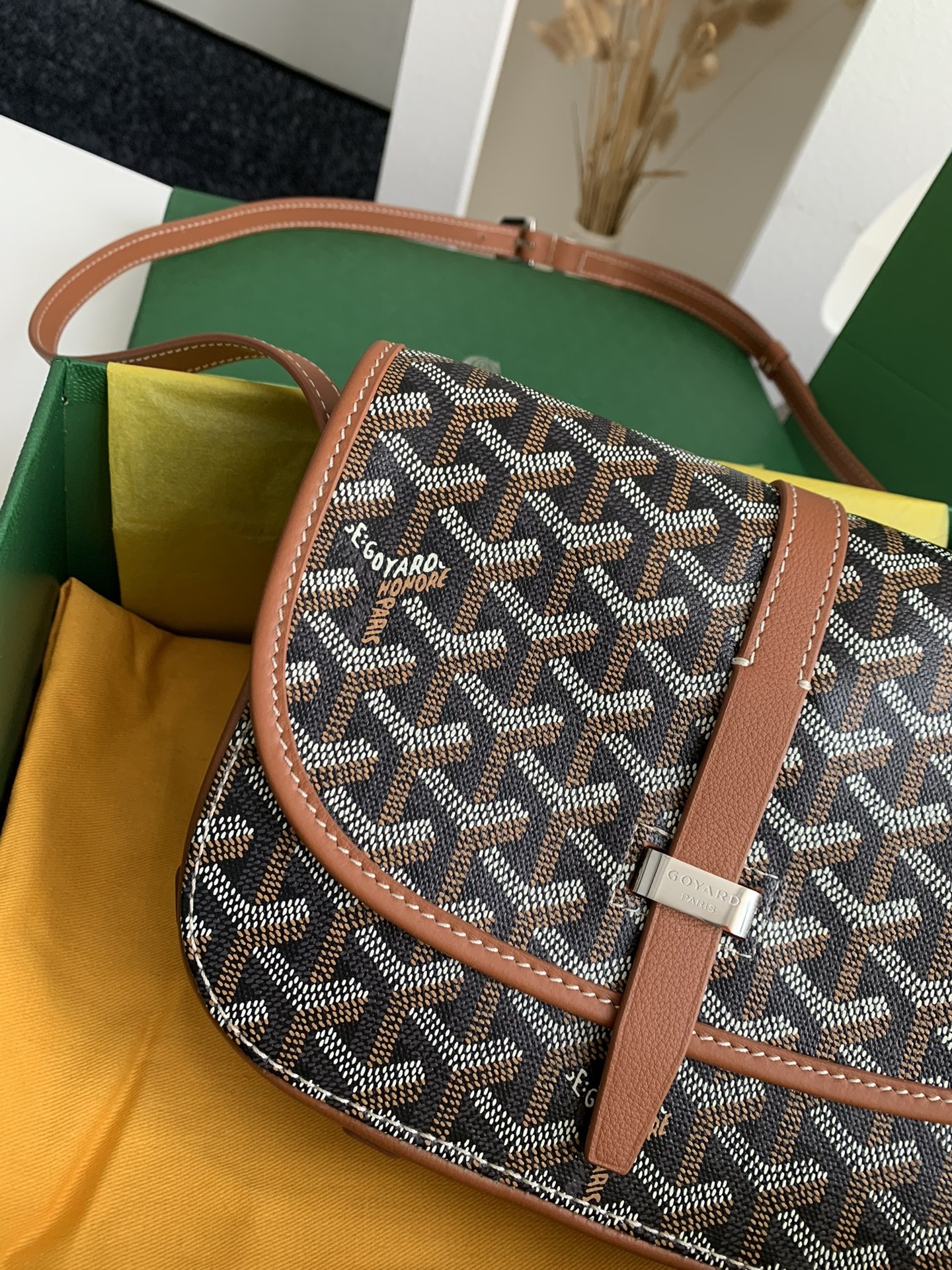 「#2002」Goyard Belvédère bag Top Quality Size:21.5*16*6cm - Image 3