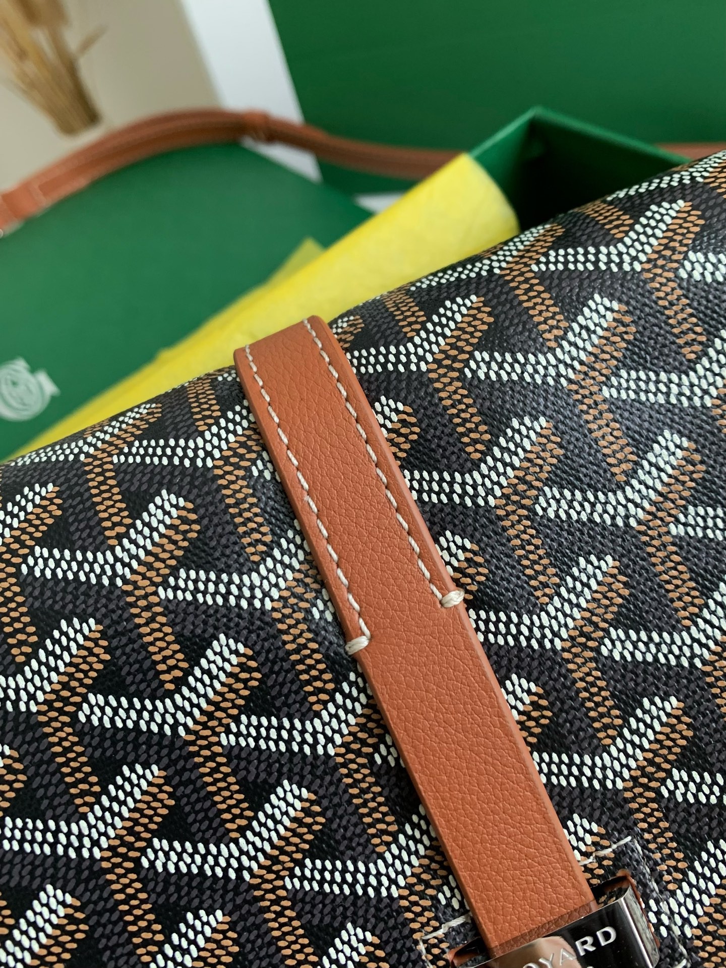 「#2002」Goyard Belvédère bag Top Quality Size:21.5*16*6cm - Image 4