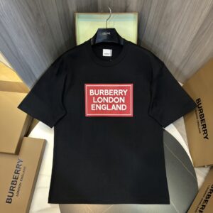 「#2011」Burberry 2024ss latest, logo printed cotton three-dimensional loose t-shirt