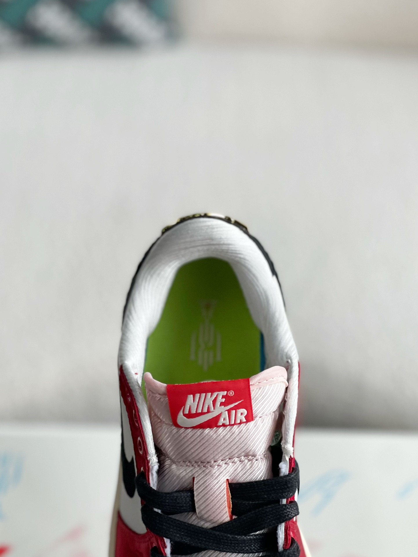 「#2077」Trophy Room x Jordan Air Jordan 1 Low Golf Sneakers - Image 9