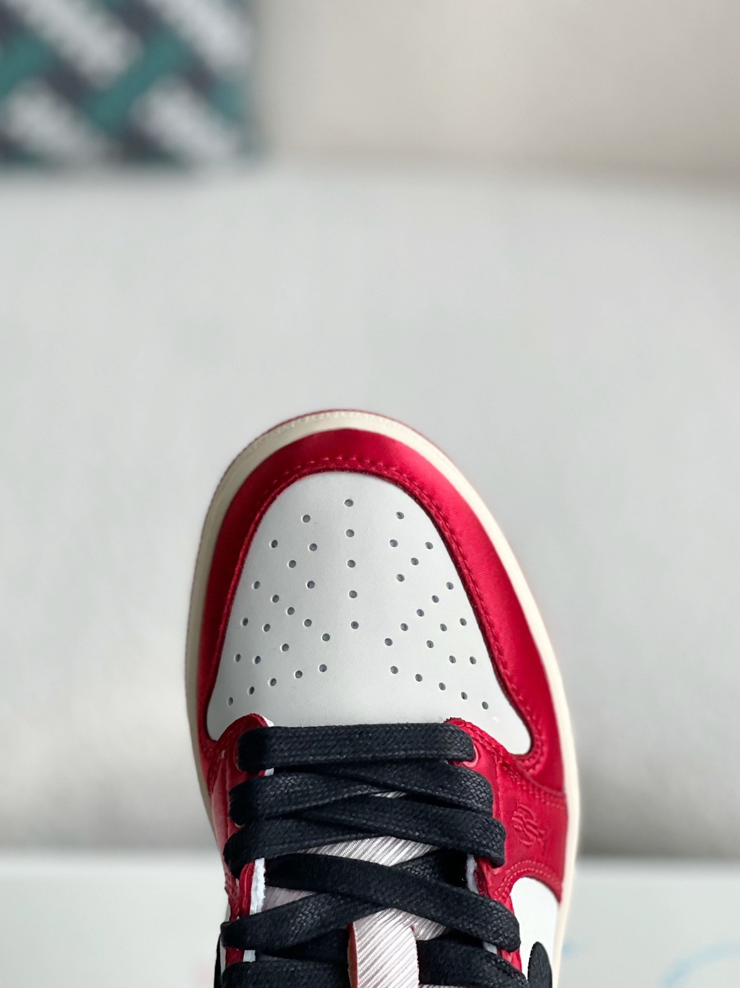 「#2077」Trophy Room x Jordan Air Jordan 1 Low Golf Sneakers - Image 8