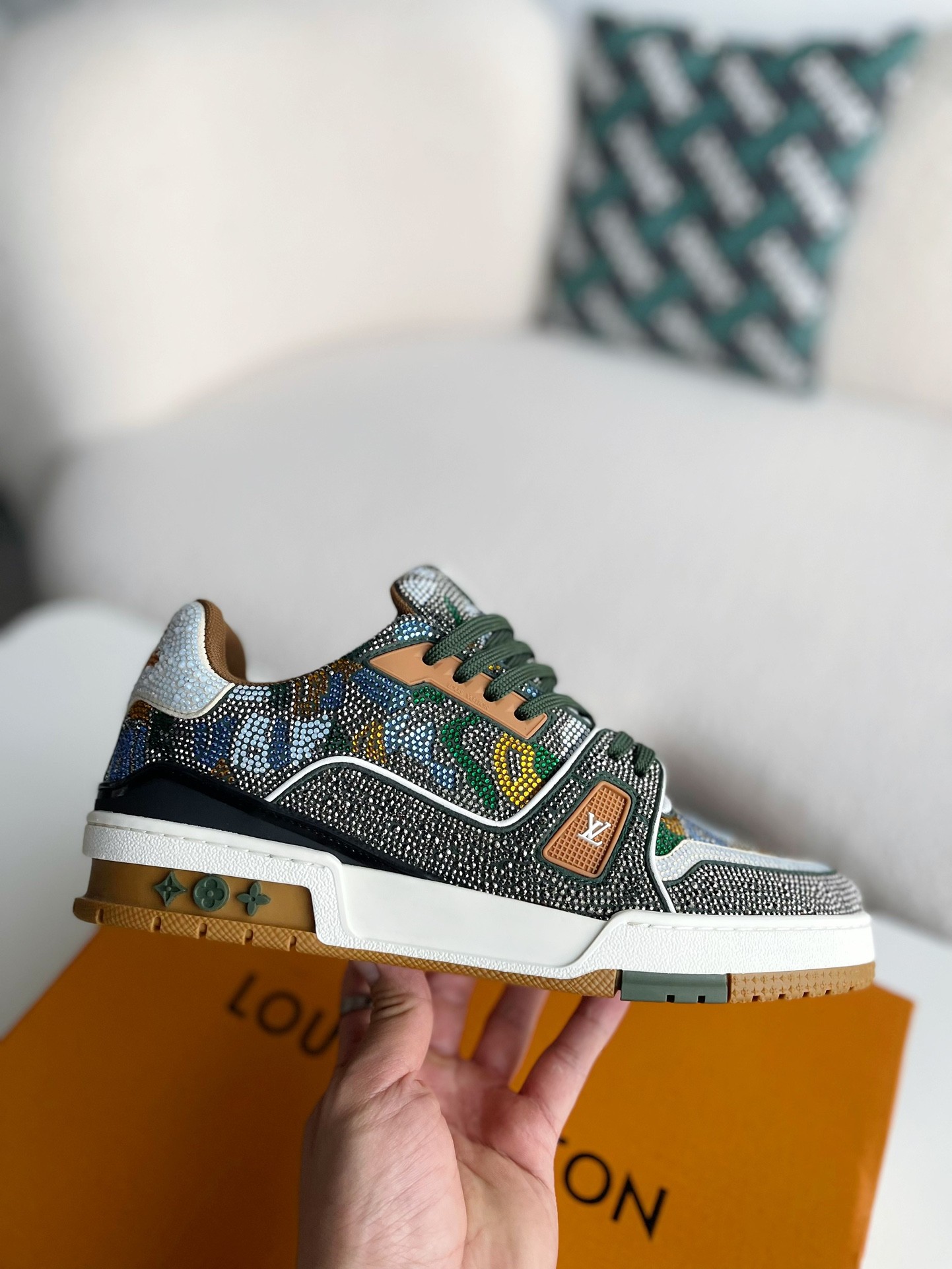 「#308」LOUIS VUITTON TRAINER Sneakers - Image 6