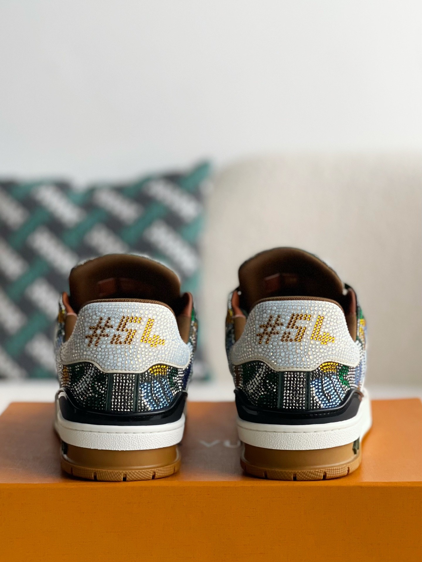 「#308」LOUIS VUITTON TRAINER Sneakers - Image 3