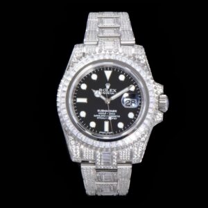「#2137」Rolex 904 Steel Submariner Luxury Full Diamond Special Edition