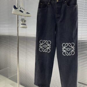 「#2232」24ss loewe anagram loose jeans