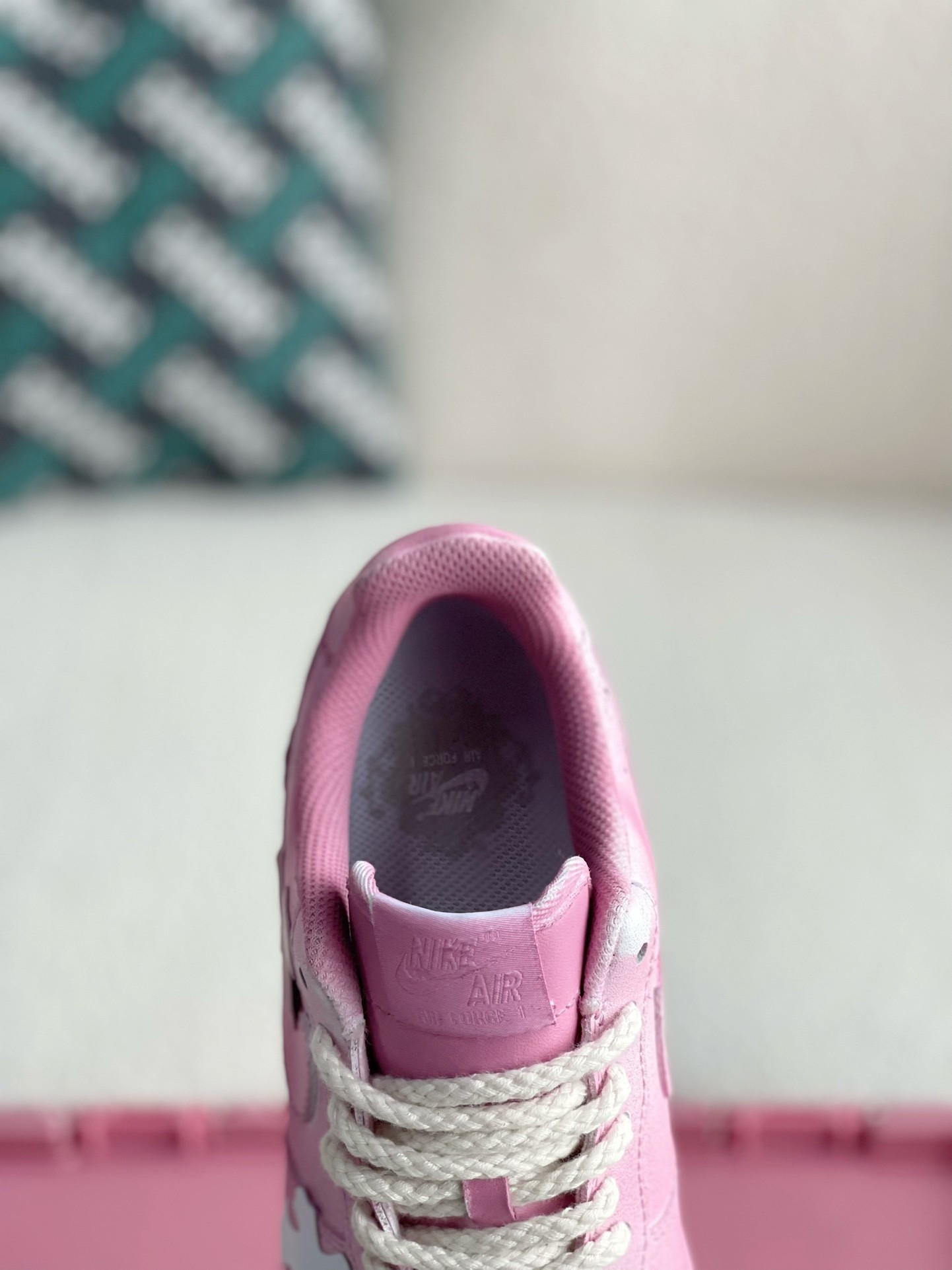 「#2286」Chrome Hearts x Nike Air Force 1 sneakers - Image 9