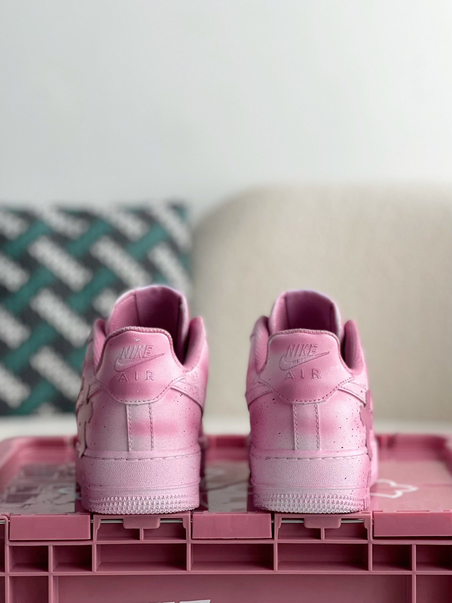 「#2286」Chrome Hearts x Nike Air Force 1 sneakers - Image 3