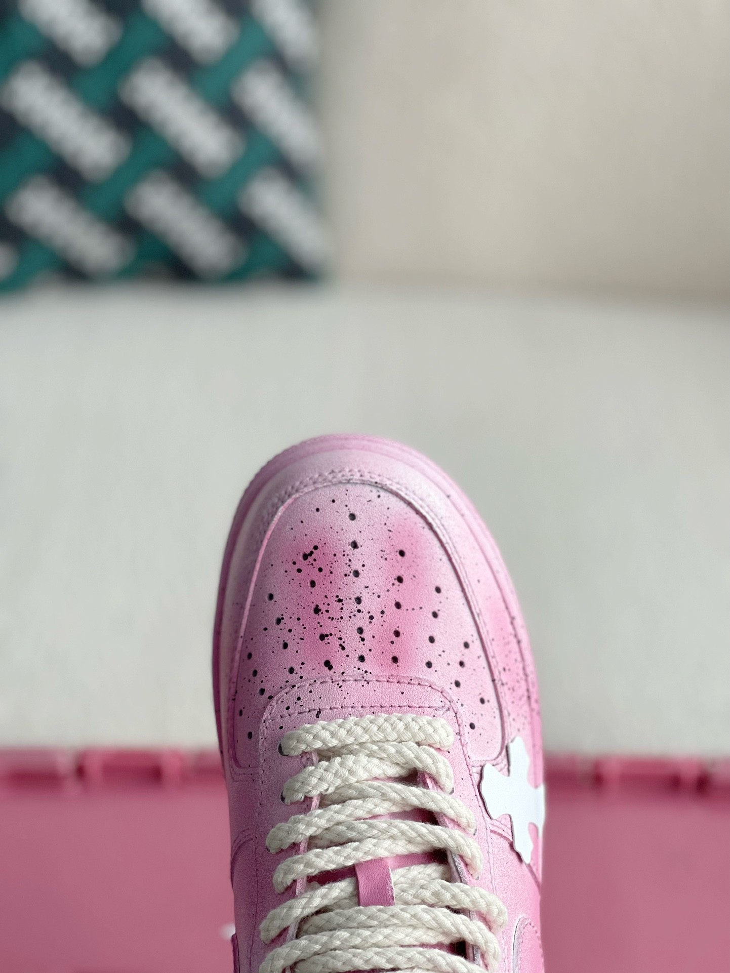 「#2286」Chrome Hearts x Nike Air Force 1 sneakers - Image 8