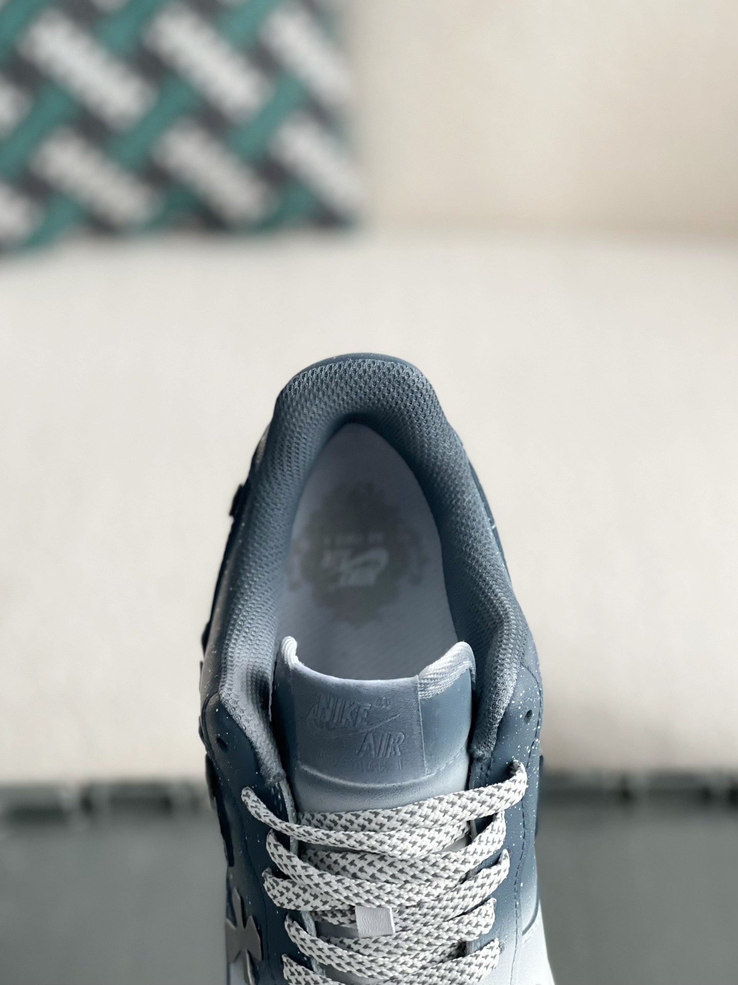 「#2291」Chrome Hearts x Nike Air Force 1 sneakers - Image 8