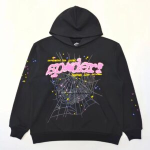 「#2310」Sp5der black v2 hoodie