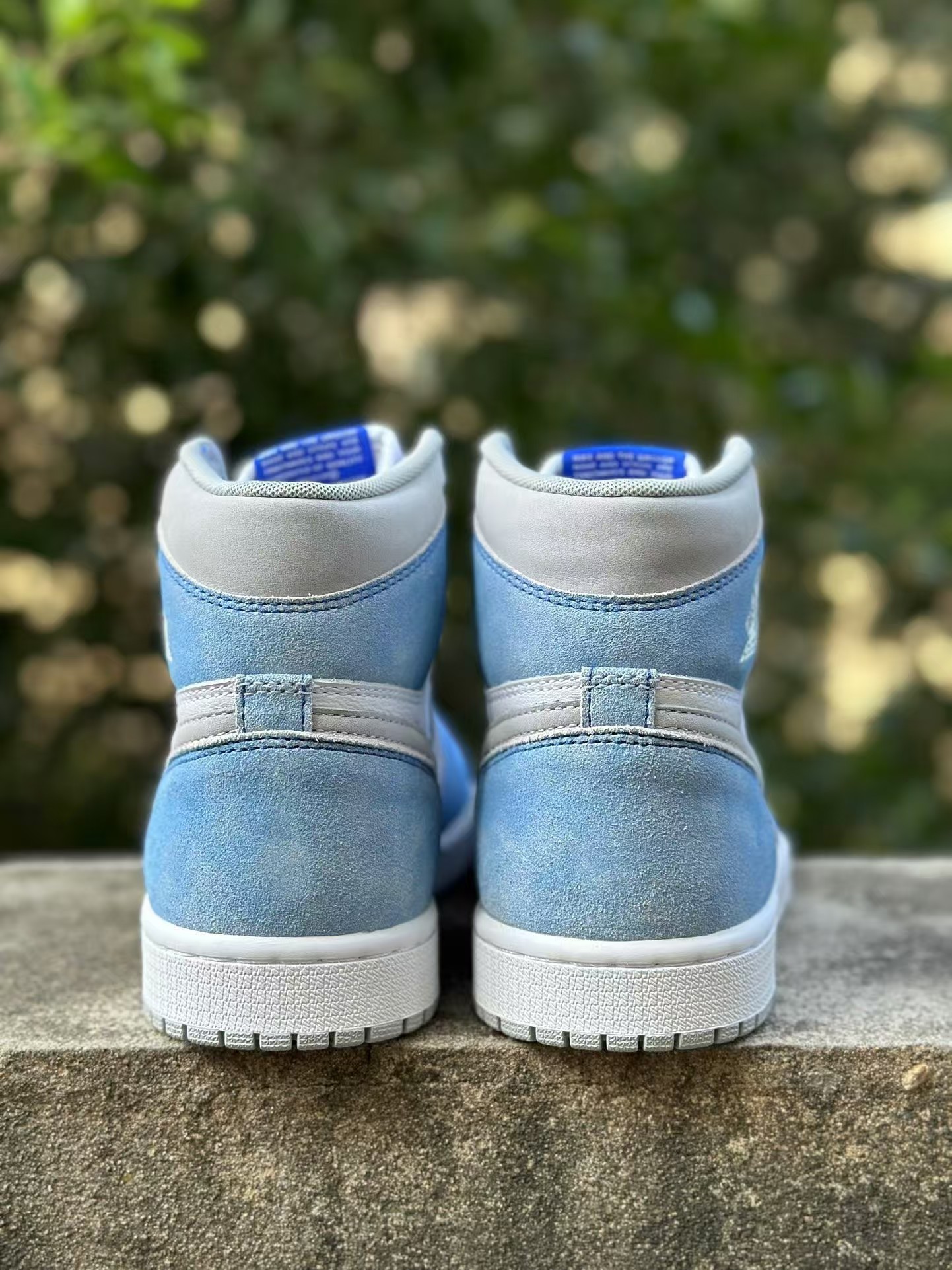 「#2328」Air Jordan 1 Retro High Hyper Royal Smoke Grey - Image 4