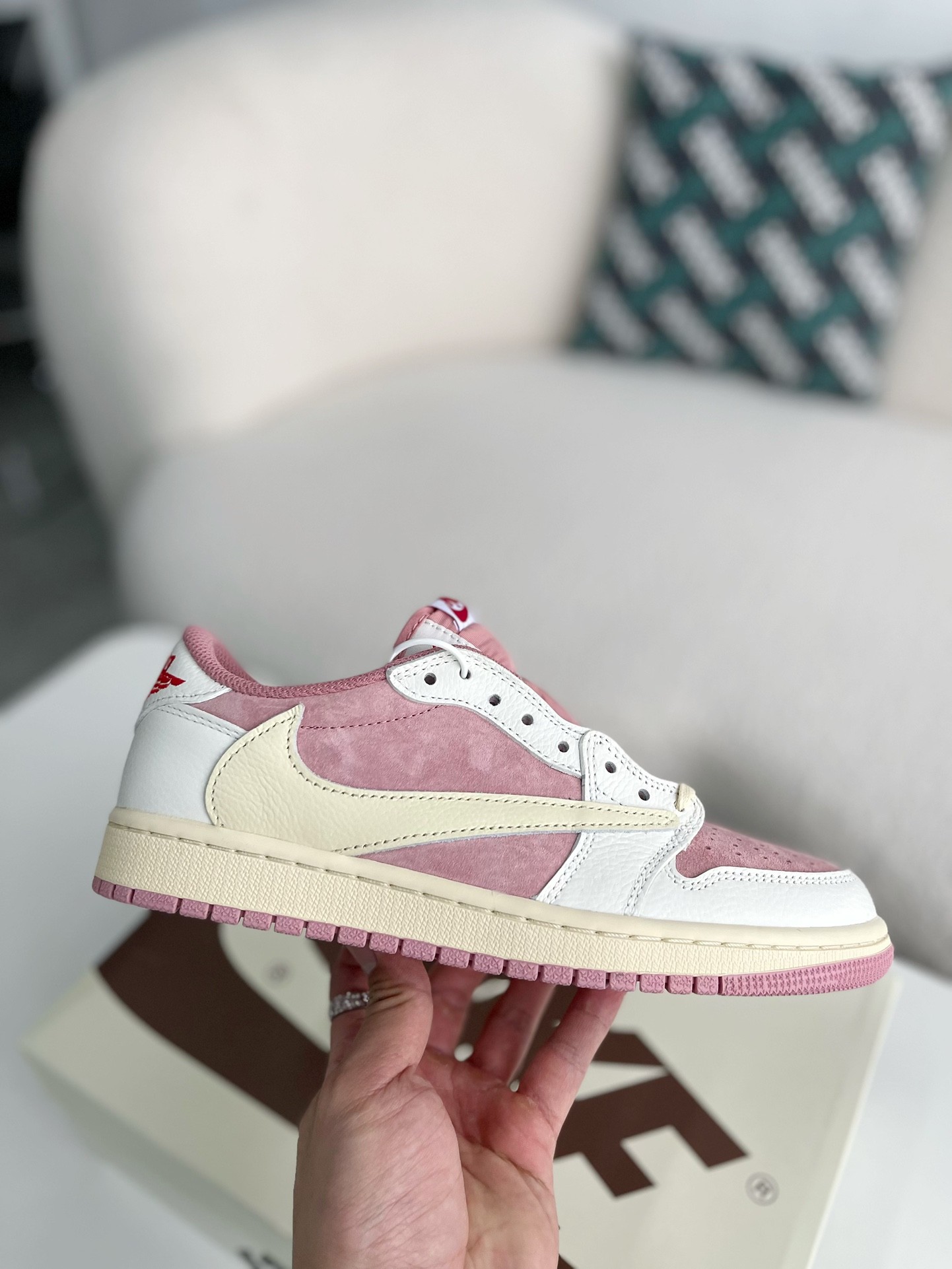 「#2363」Travis Scott × Jordan Air Jordan 1 Low Golf - Image 6