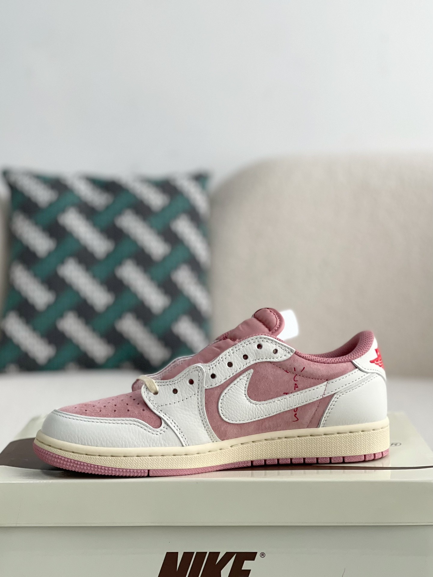 「#2363」Travis Scott × Jordan Air Jordan 1 Low Golf - Image 4