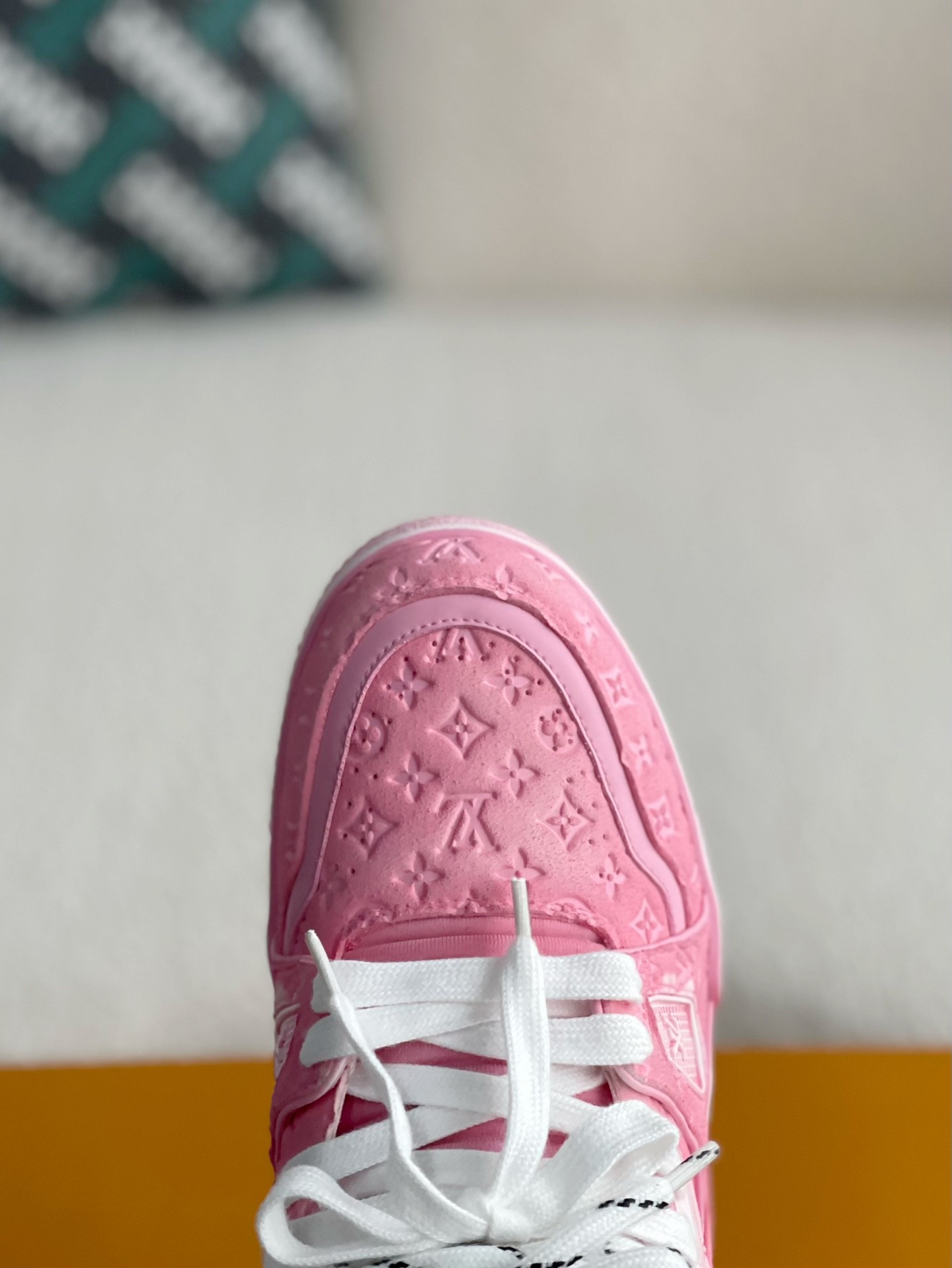 「#2416」 LOUIS VUITTON TRAINER SNEAKERS - Image 9