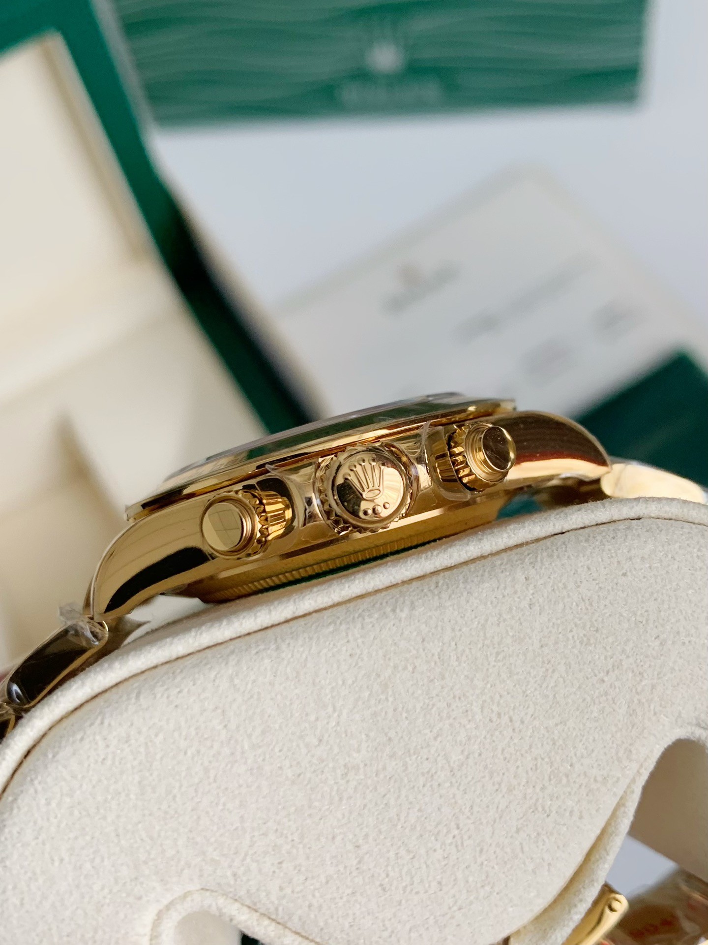 「#981」Rolex Cosmograph Daytona All Gold Series Men's Watch - Image 4