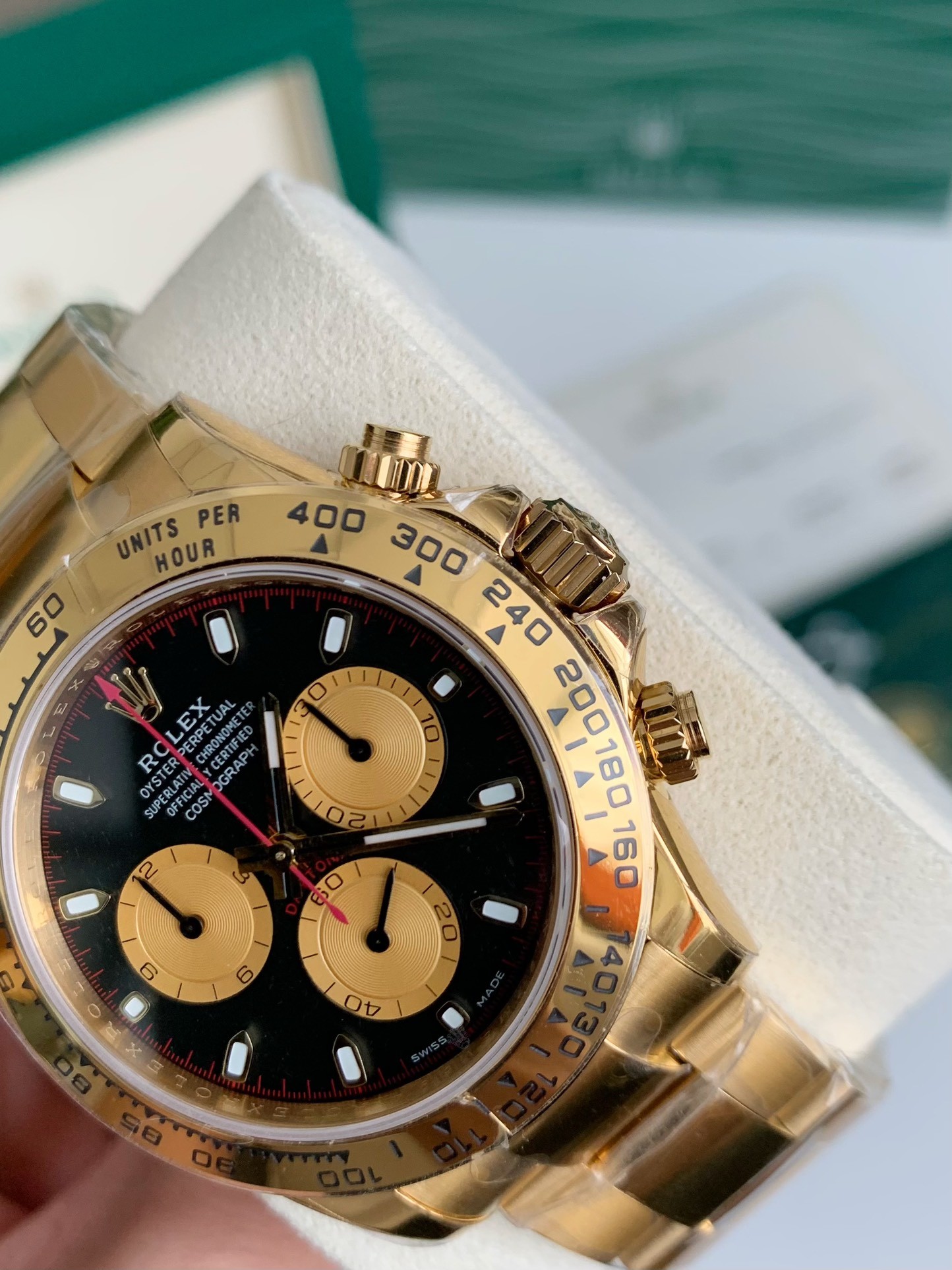 「#981」Rolex Cosmograph Daytona All Gold Series Men's Watch - Image 3