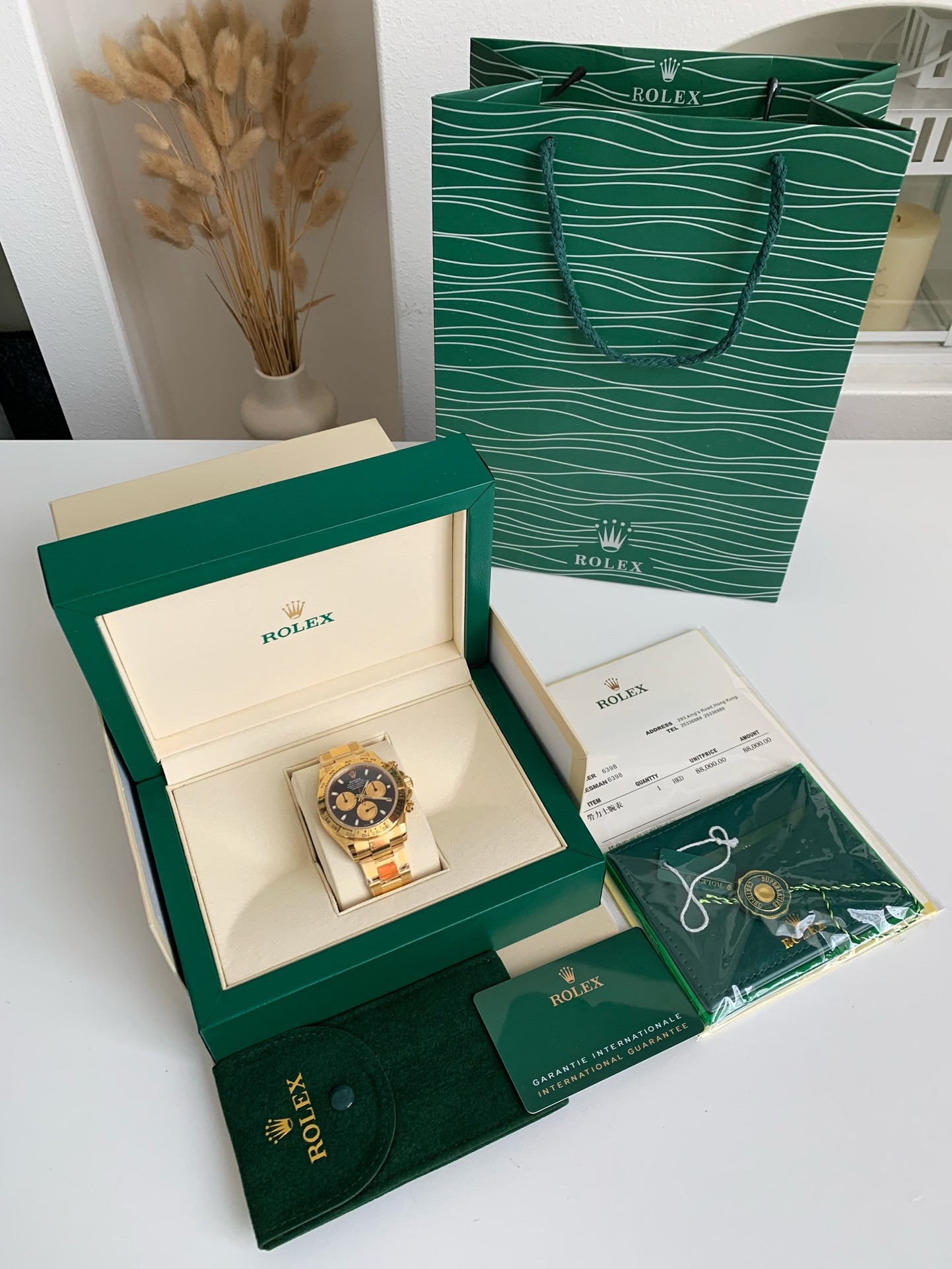 「#981」Rolex Cosmograph Daytona All Gold Series Men's Watch - Image 10