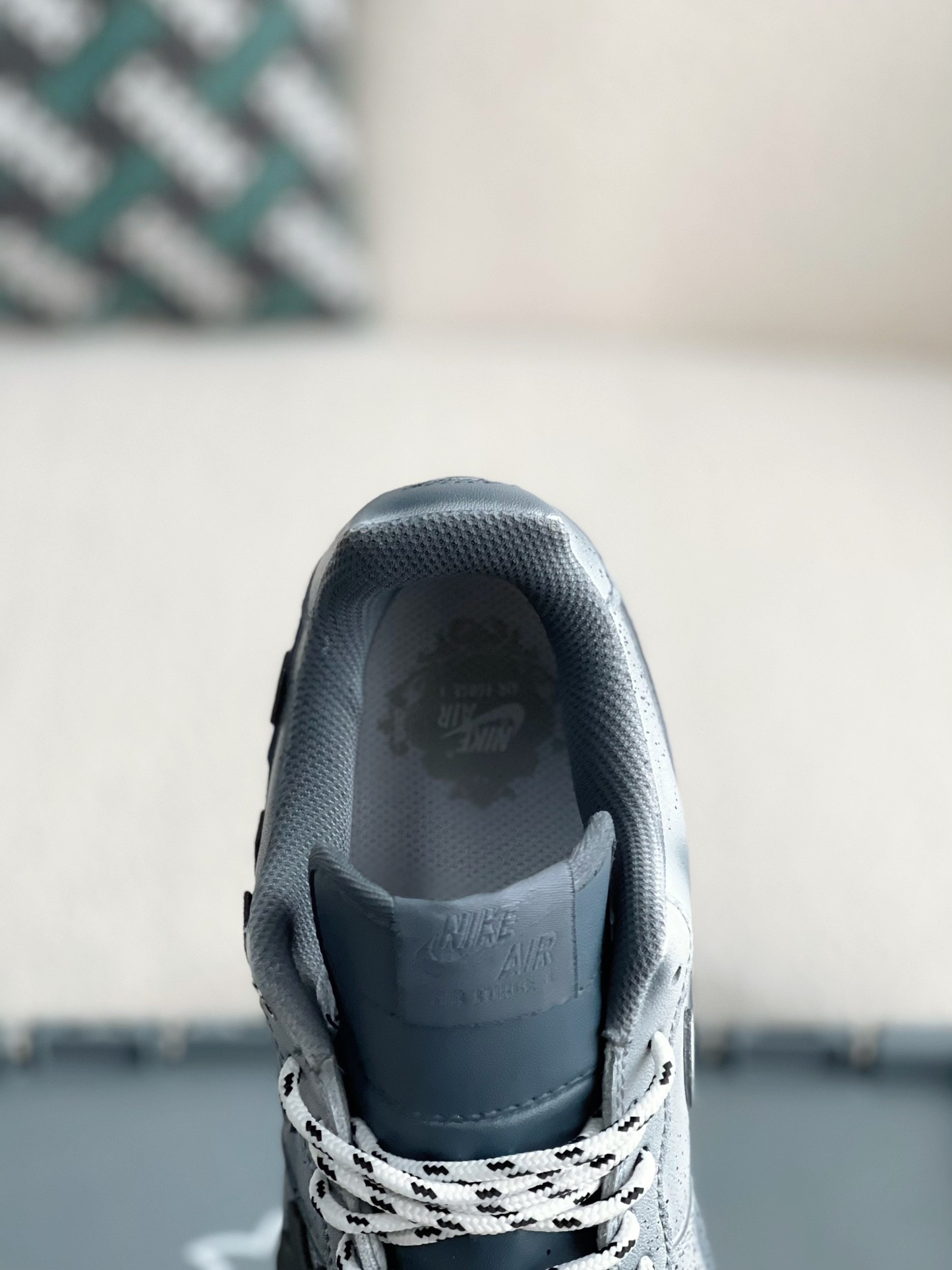 「#2289」Chrome Hearts x Nike Air Force 1 sneakers - Image 9